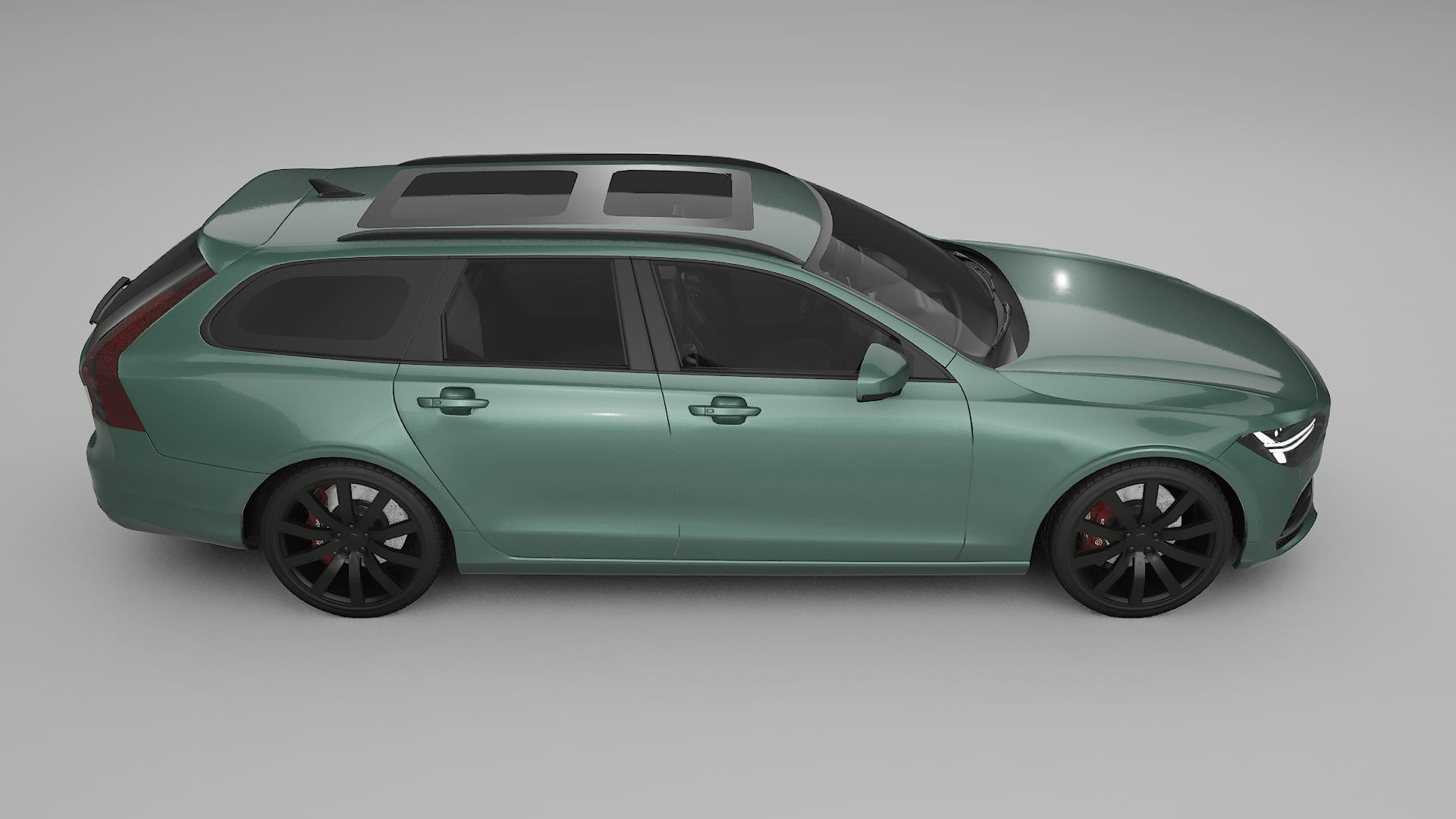 Volvo V90 P5 TPU Paint Protection Film | EVERGREEN Color Change PPF Full Pre-Cut Kit