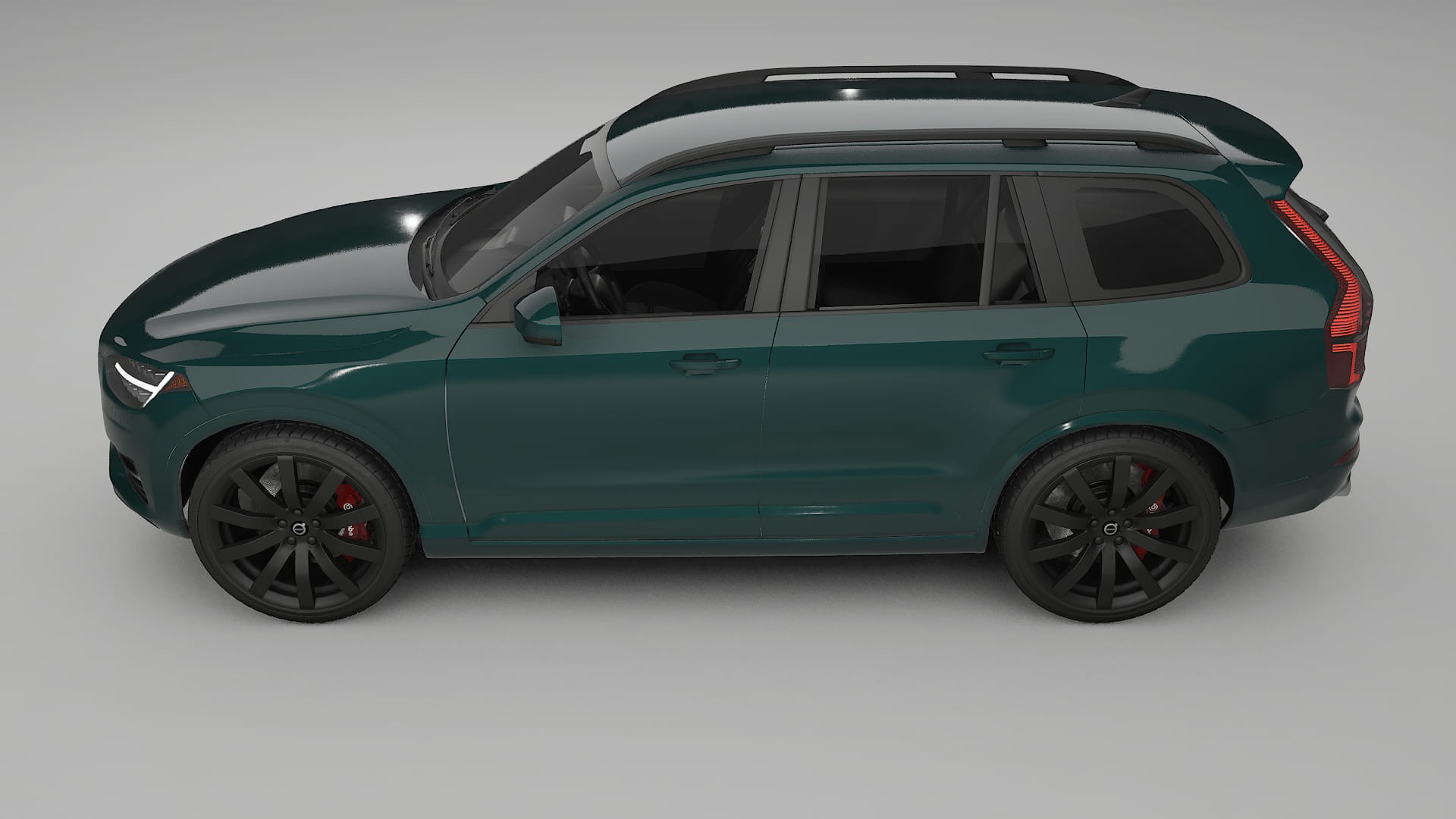 Volvo XC90 SPA TPU Paint Protection Film | INFERNO Color Change PPF Full Pre-Cut Kit