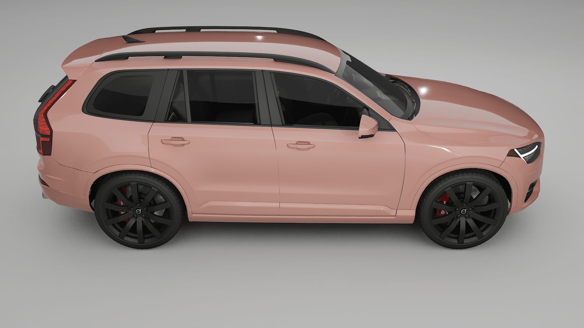 Volvo XC90 SPA TPU Paint Protection Film | BLUSH Color Change PPF Full Pre-Cut Kit
