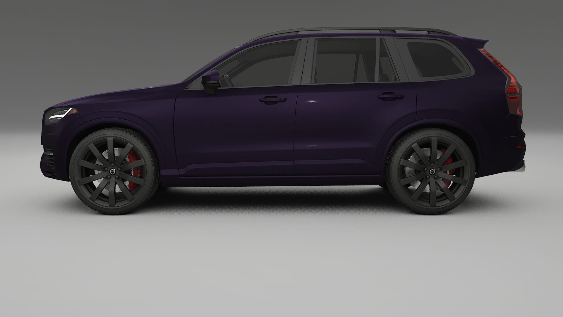 Volvo XC90 SPA TPU Paint Protection Film | VIOLET Color Change PPF Full Pre-Cut Kit