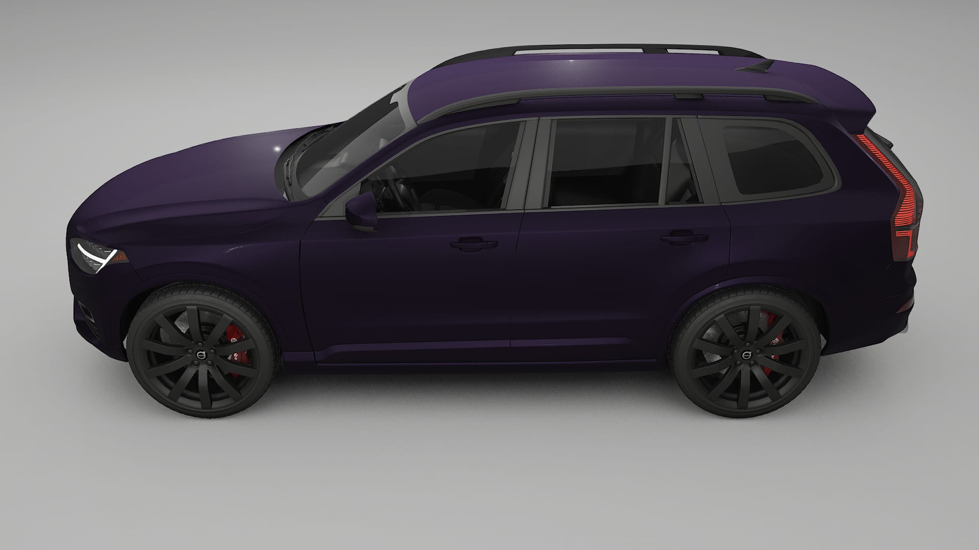Volvo XC90 SPA TPU Paint Protection Film | VIOLET Color Change PPF Full Pre-Cut Kit