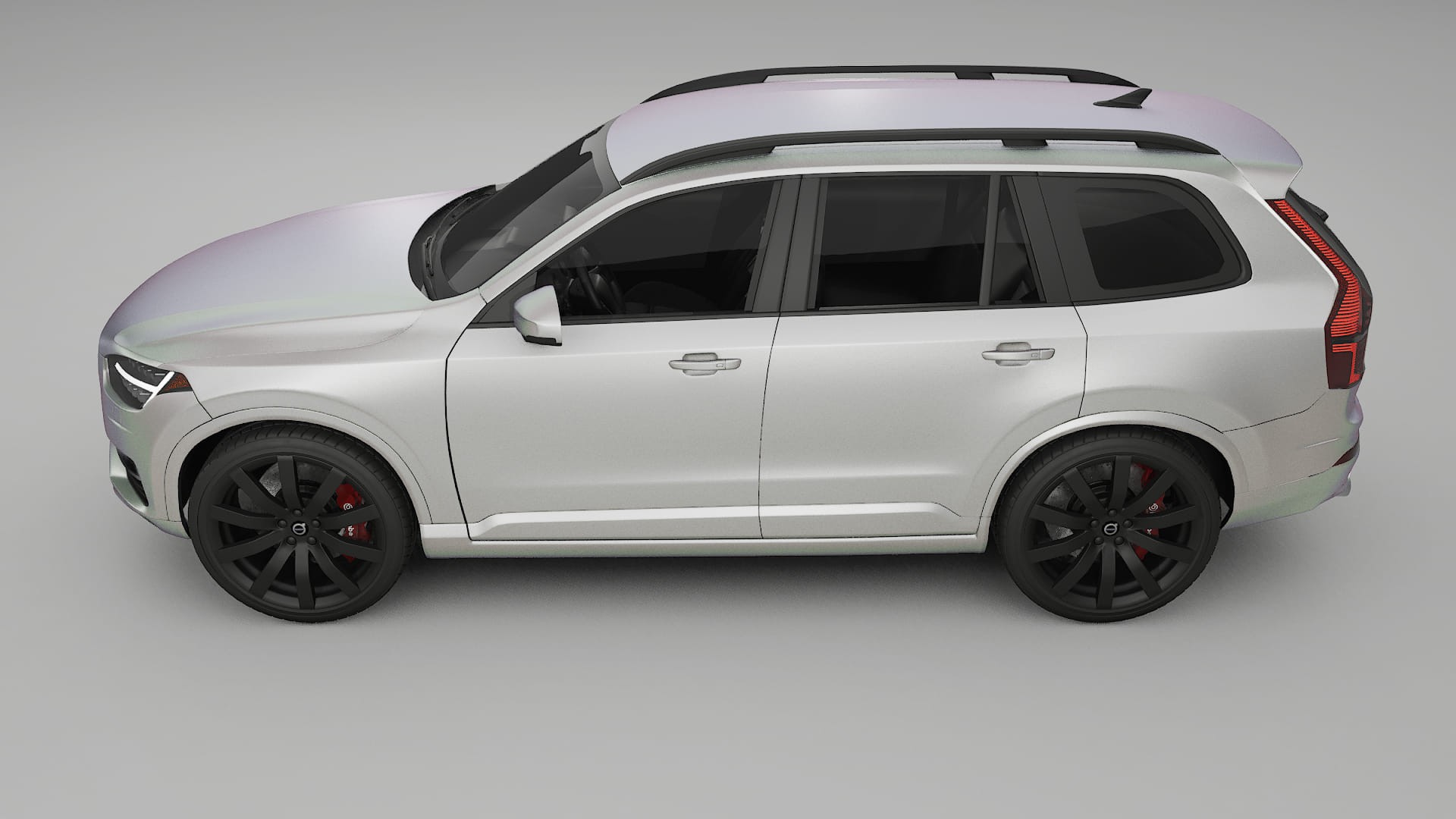 Volvo XC90 SPA TPU Paint Protection Film | NEBULA Color Change PPF Full Pre-Cut Kit