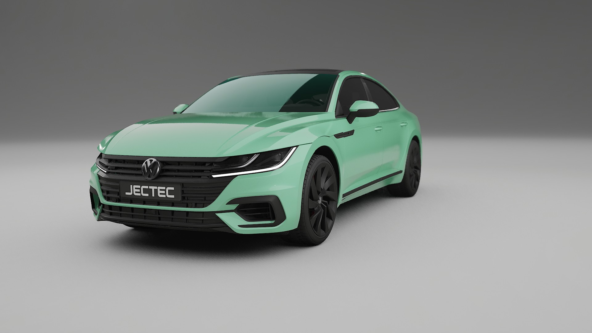 VW Arteon R 3H prefacelift pre-LCI TPU Paint Protection Film | DUSTY Color Change PPF Full Pre-Cut Kit