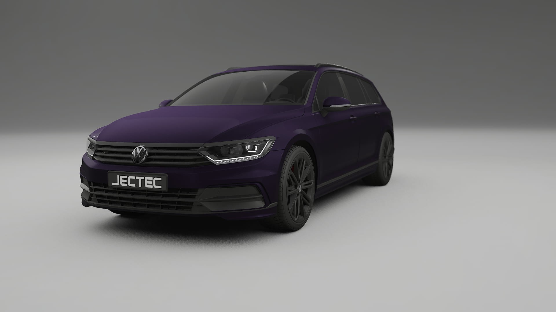VW Passat Variant-R B8 TPU Paint Protection Film | VIOLET Color Change PPF Full Pre-Cut Kit