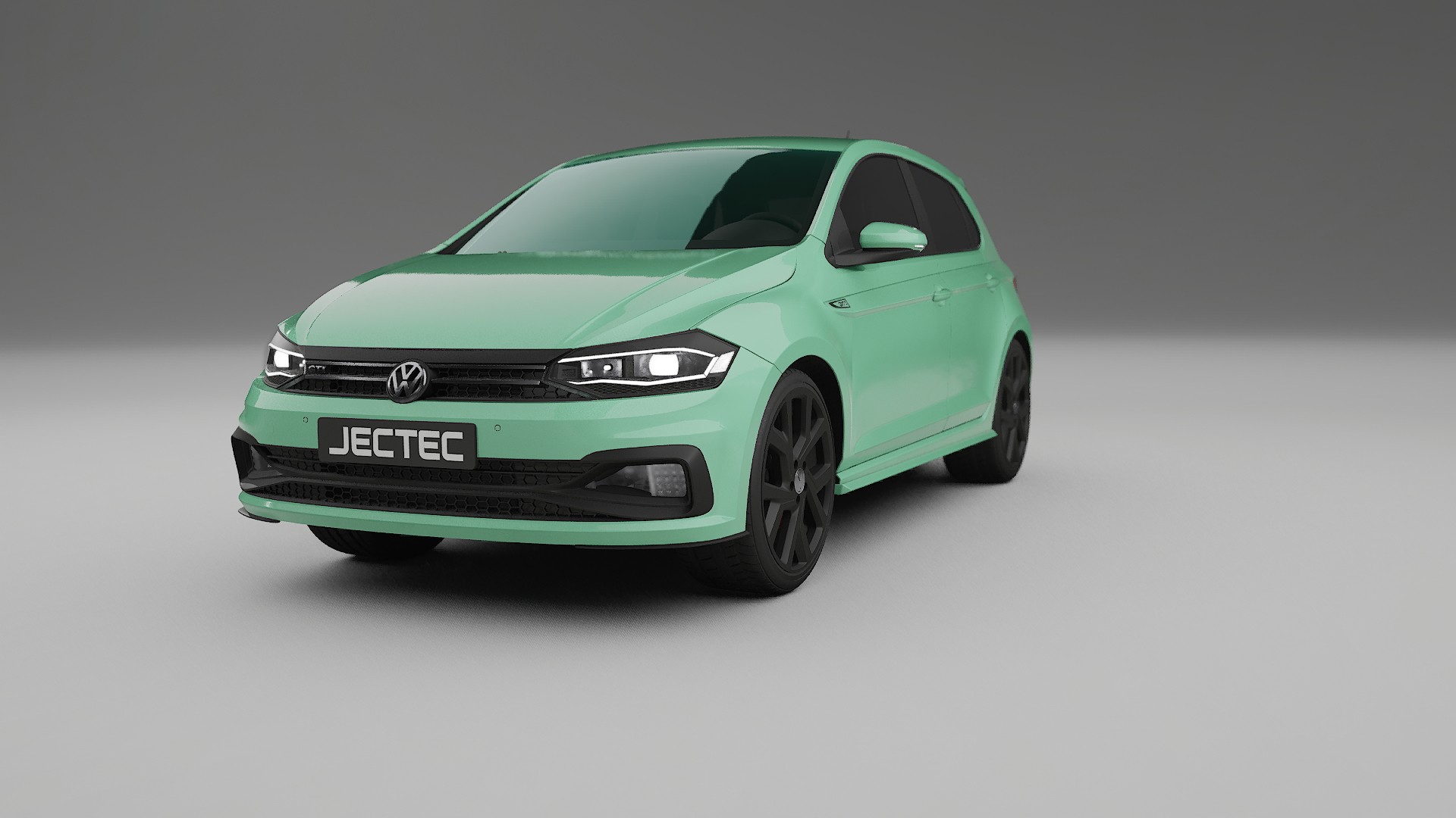 VW Polo GTI VI TPU Paint Protection Film | DUSTY Color Change PPF Full Pre-Cut Kit