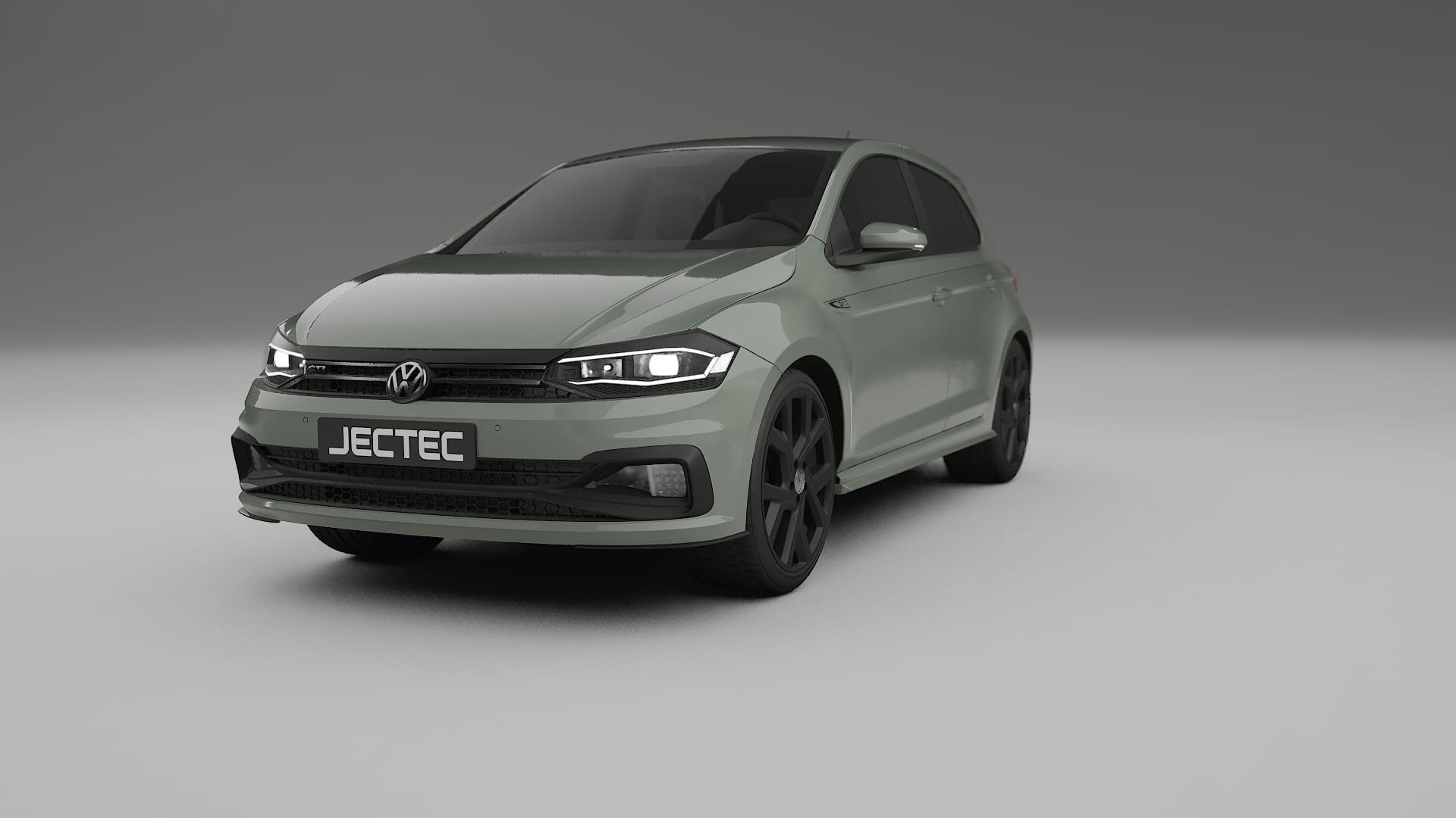 VW Polo GTI VI TPU Paint Protection Film | SLATE Color Change PPF Full Pre-Cut Kit