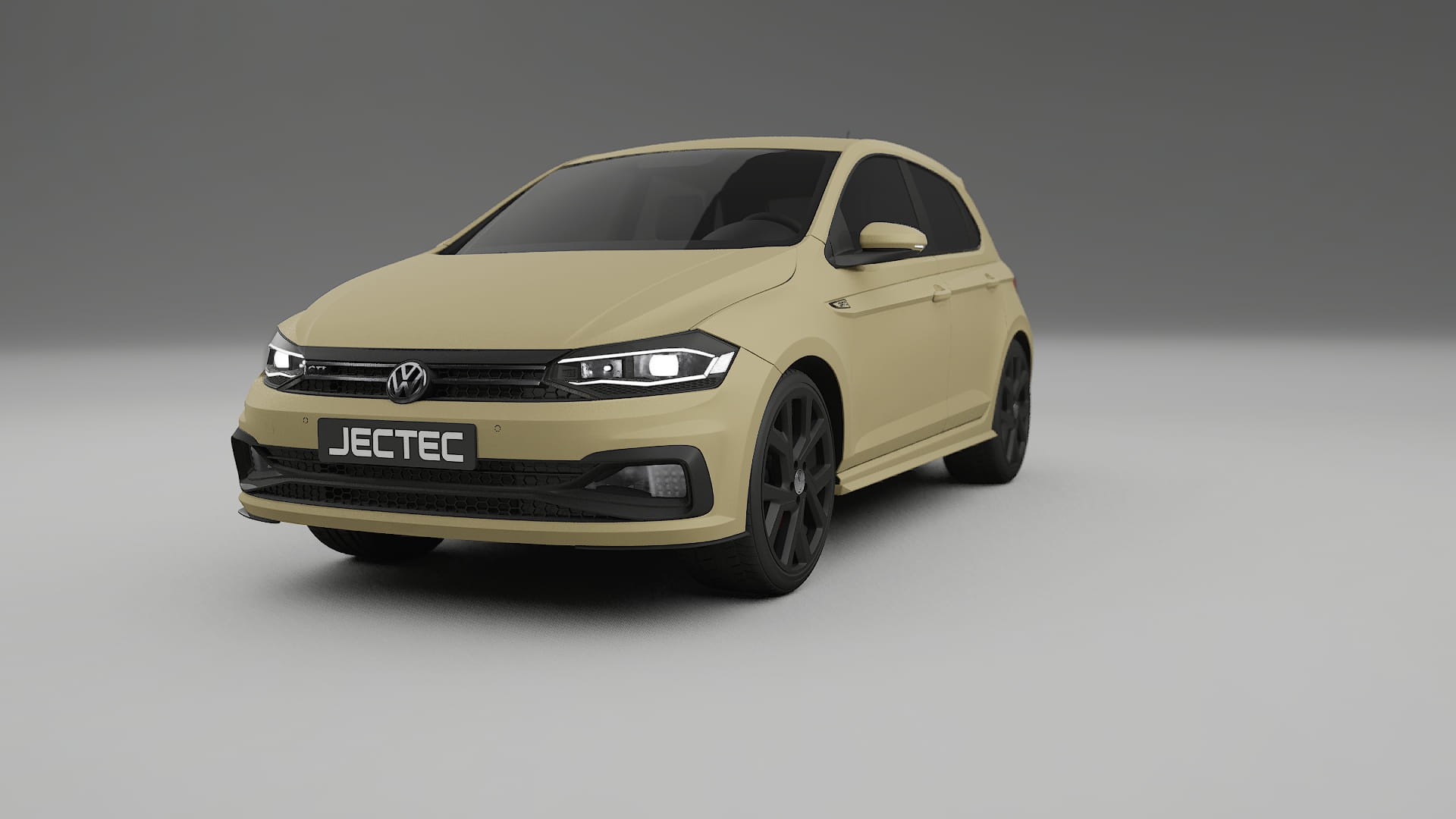 VW Polo GTI VI TPU Paint Protection Film | SAND Color Change PPF Full Pre-Cut Kit