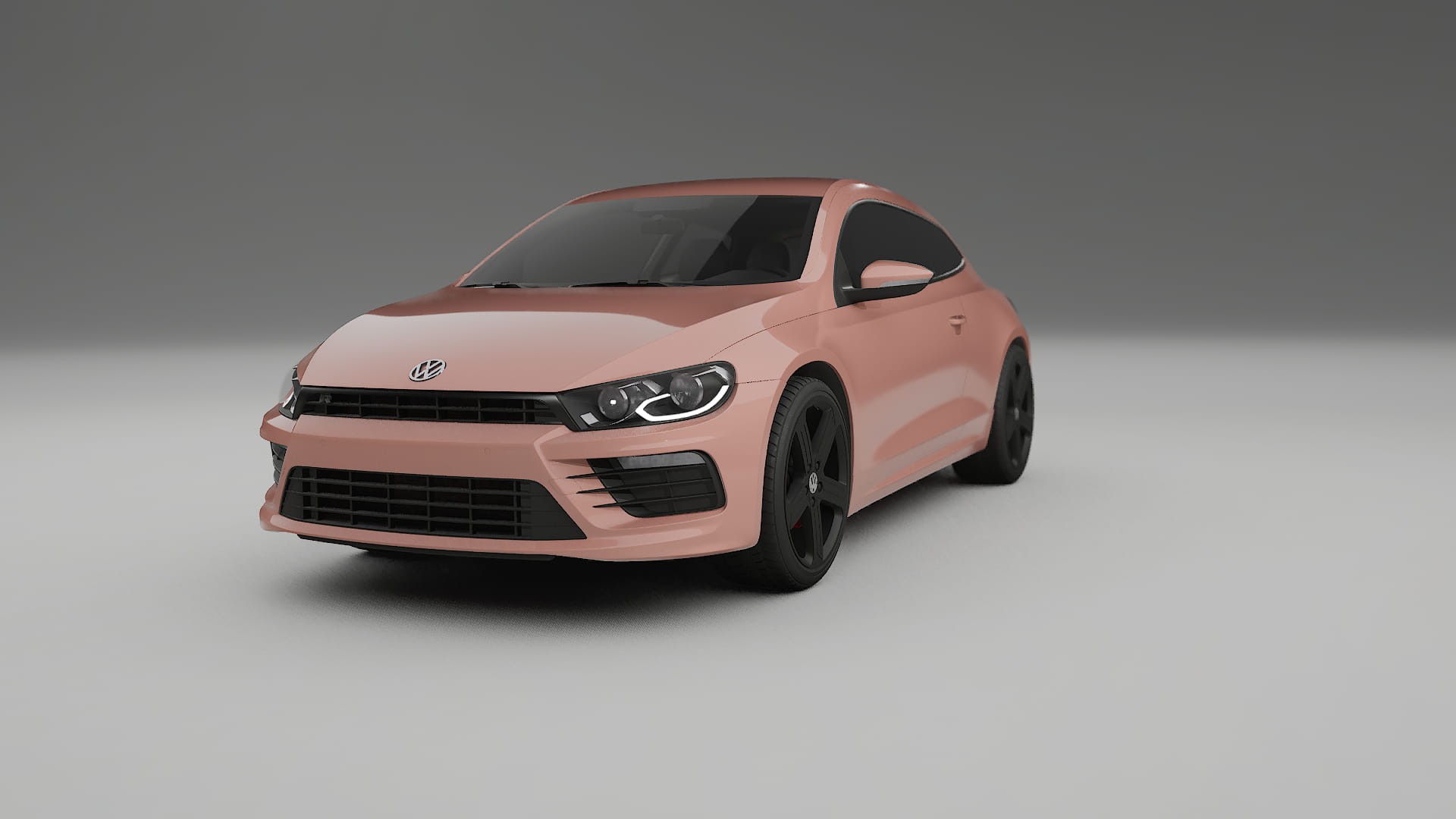 VW Scirocco R III TPU Paint Protection Film | BLUSH Color Change PPF Full Pre-Cut Kit