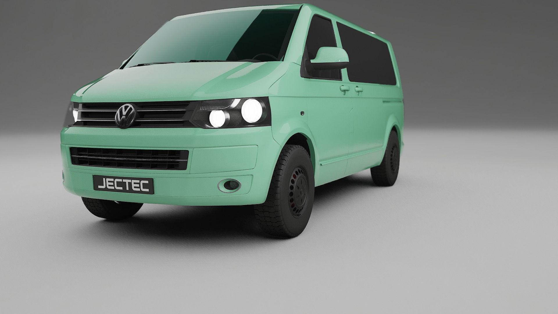 VW Transporter T5 Caravelle TPU Paint Protection Film | DUSTY Color Change PPF Full Pre-Cut Kit