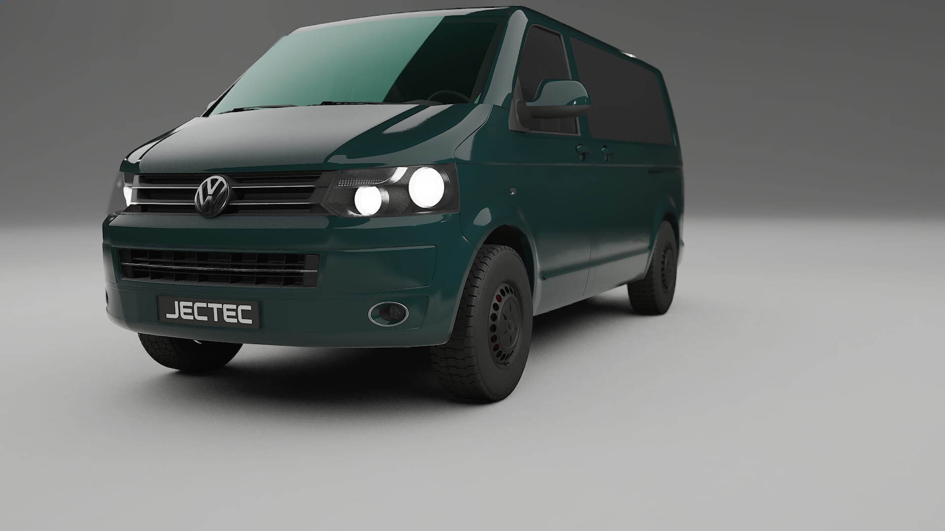 VW Transporter T5 Caravelle TPU Paint Protection Film | INFERNO Color Change PPF Full Pre-Cut Kit