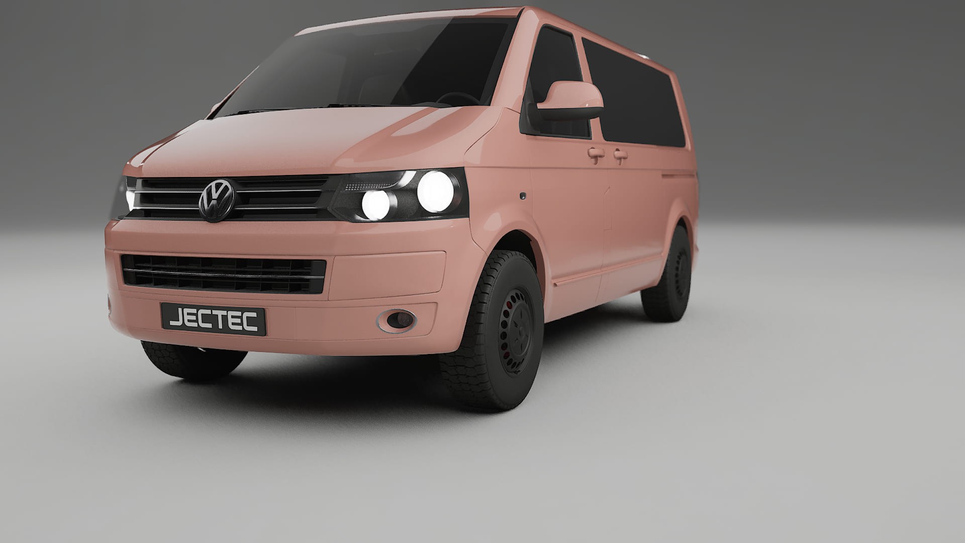 VW Transporter T5 Caravelle TPU Paint Protection Film | BLUSH Color Change PPF Full Pre-Cut Kit