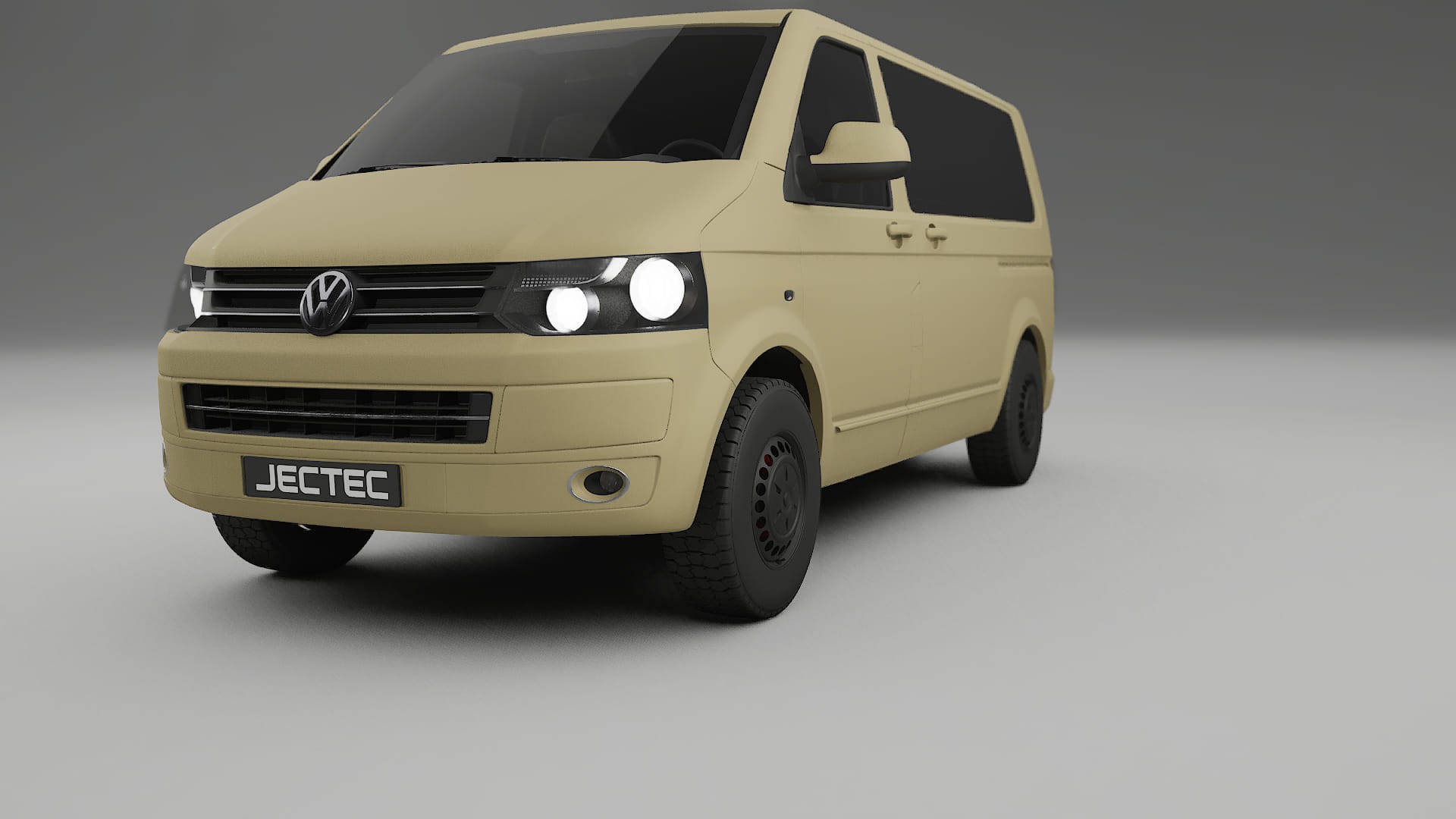 VW Transporter T5 Caravelle TPU Paint Protection Film | SAND Color Change PPF Full Pre-Cut Kit