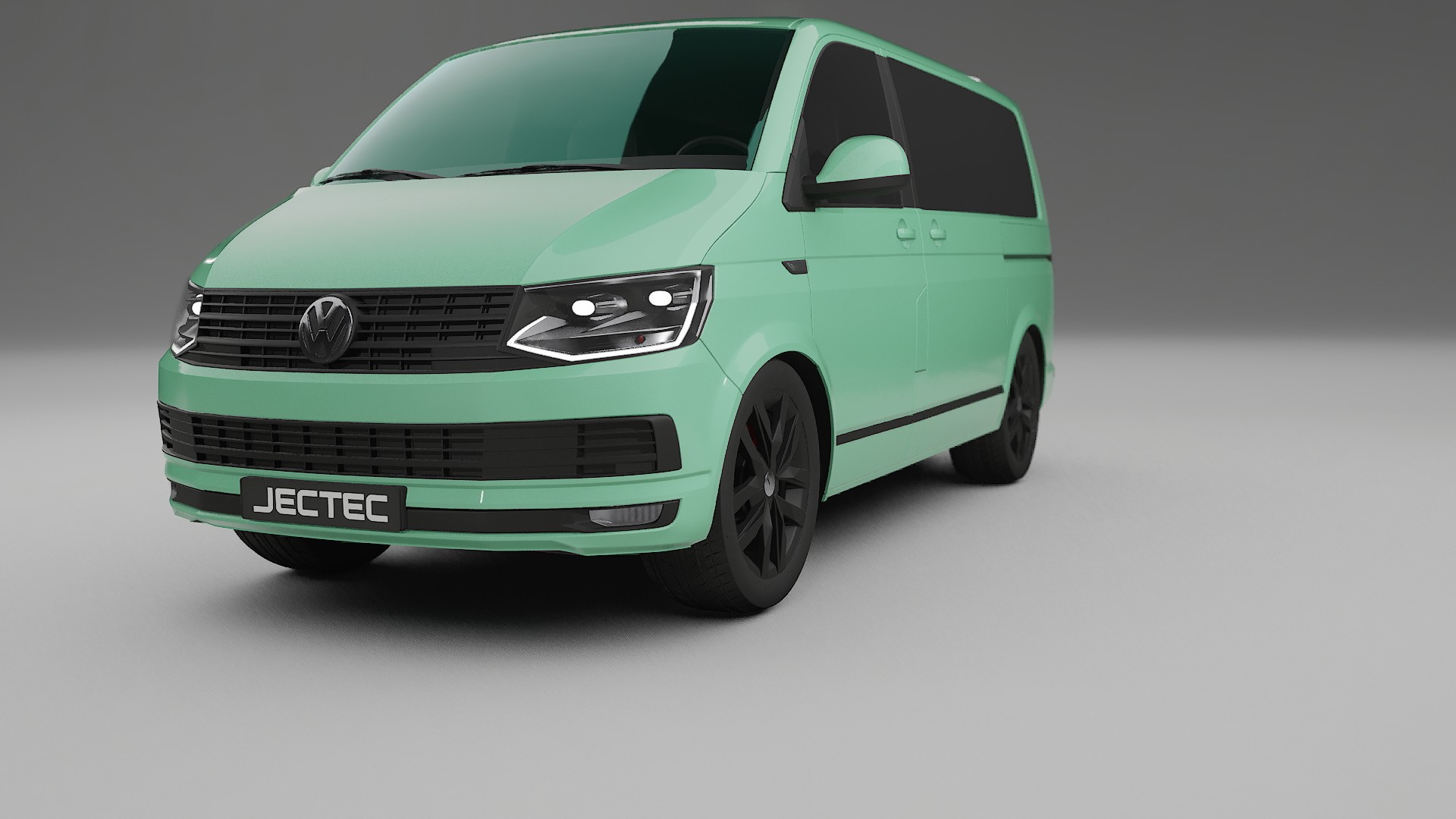 VW Transporter T6 Multivan TPU Paint Protection Film | DUSTY Color Change PPF Full Pre-Cut Kit