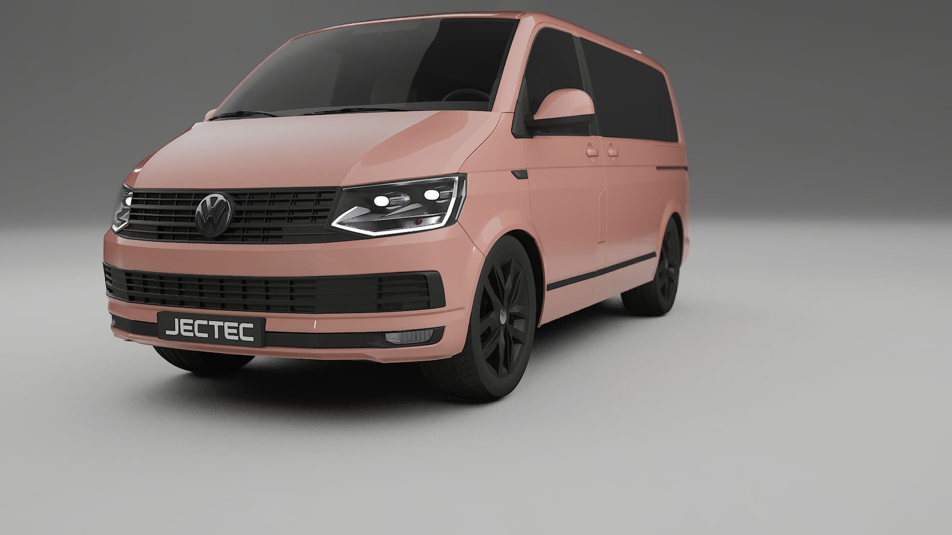VW Transporter T6 Multivan TPU Paint Protection Film | BLUSH Color Change PPF Full Pre-Cut Kit