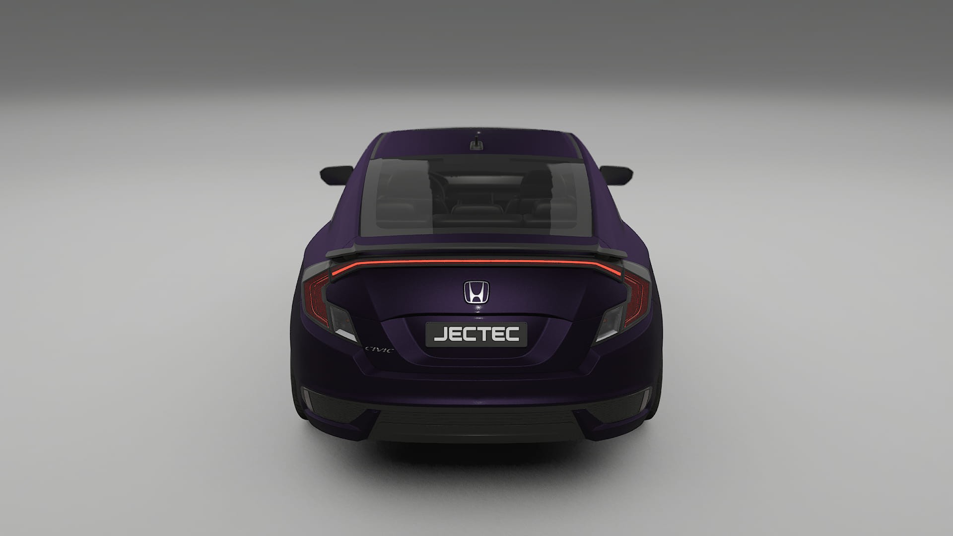 Honda Civic coupe prefacelift pre-LCI TPU Paint Protection Film | VIOLET Color Change PPF Full Pre-Cut Kit