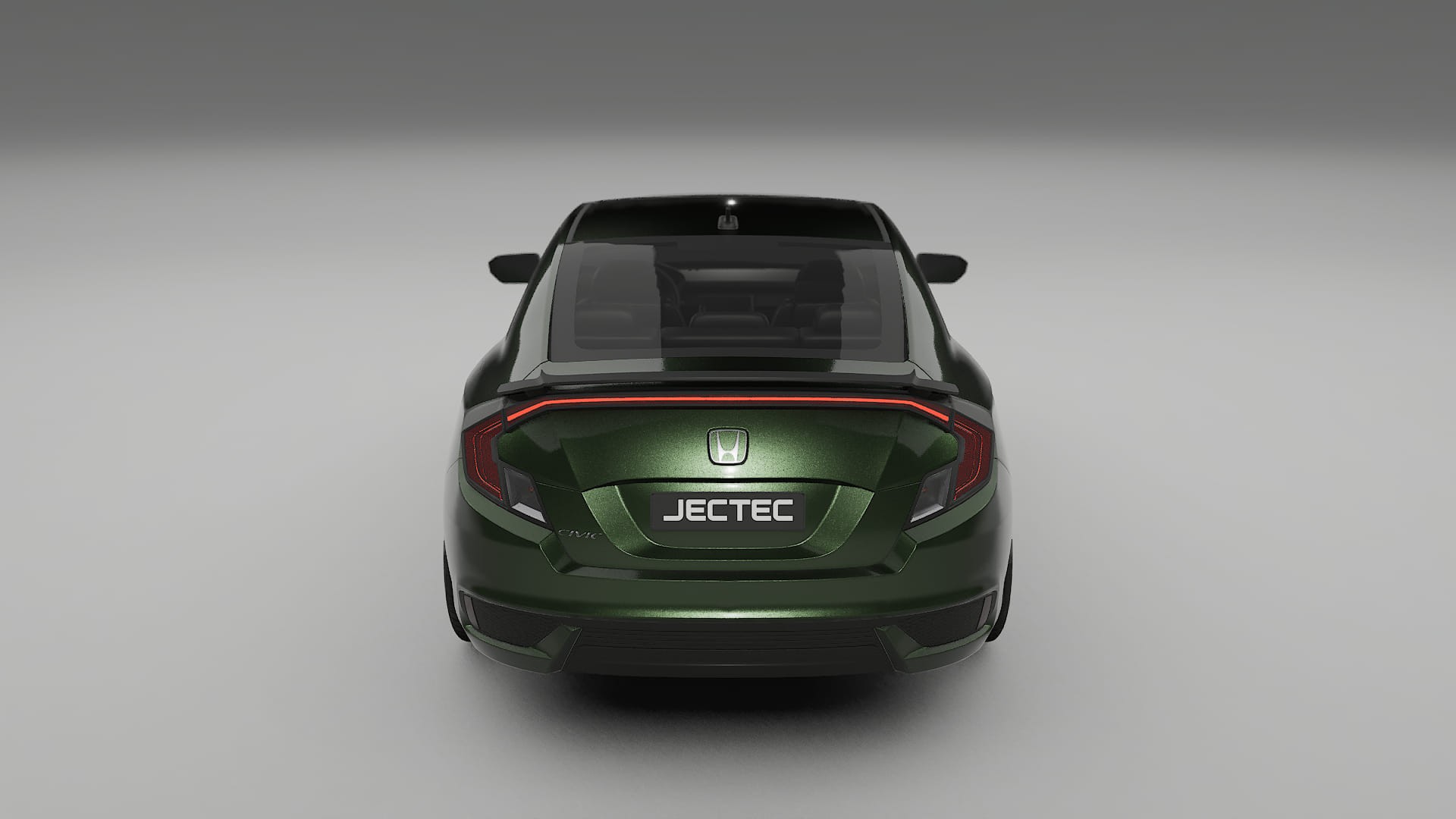 Honda Civic coupe prefacelift pre-LCI TPU Paint Protection Film | LAGOON Color Change PPF Full Pre-Cut Kit