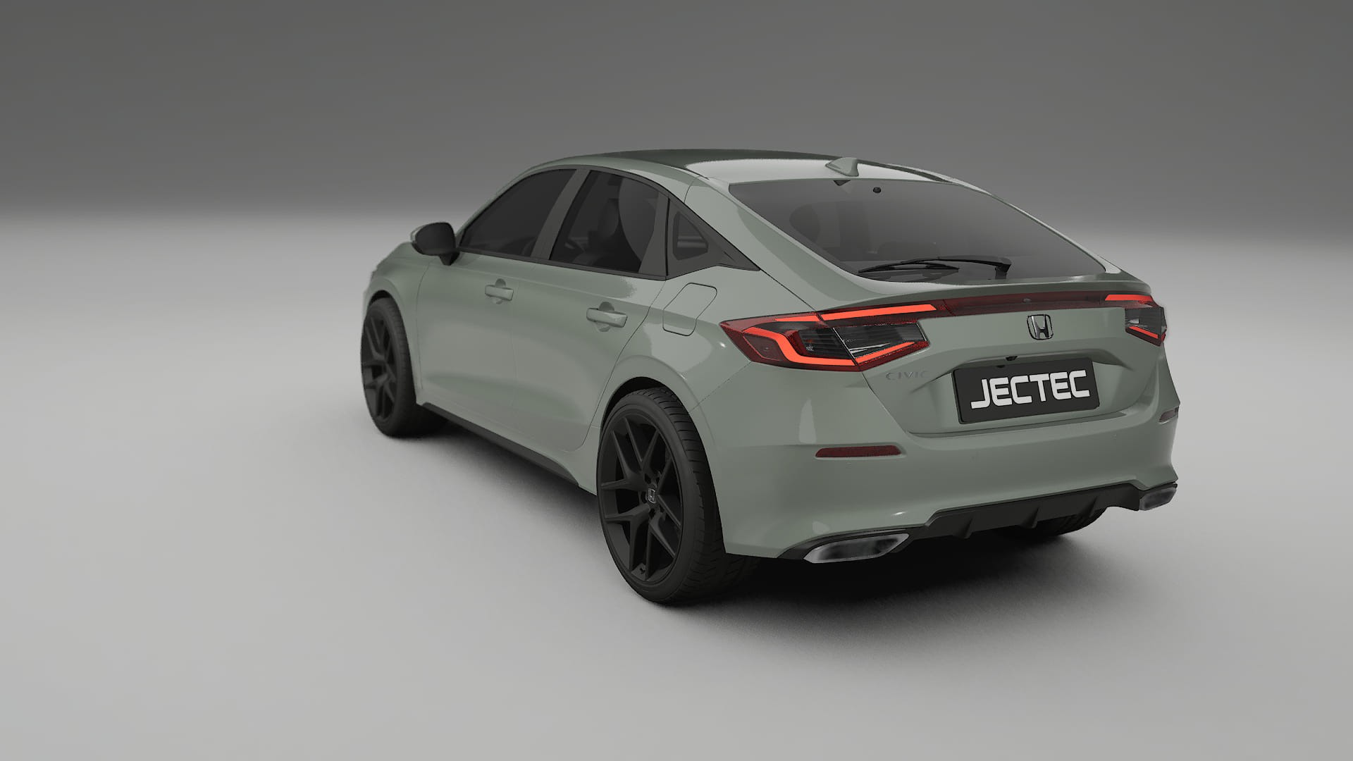 Honda Civic hatchback TPU Paint Protection Film | SLATE Color Change PPF Full Pre-Cut Kit