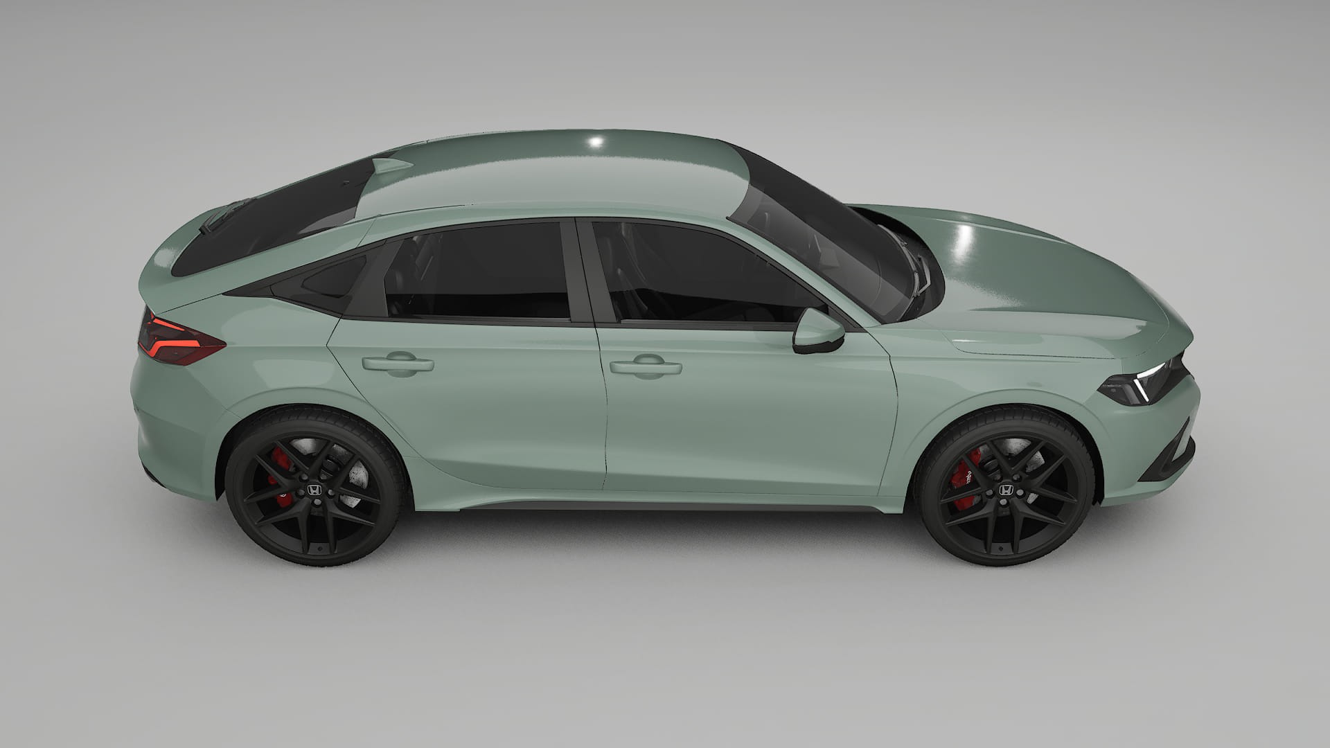 Honda Civic hatchback TPU Paint Protection Film | CINDER Color Change PPF Full Pre-Cut Kit