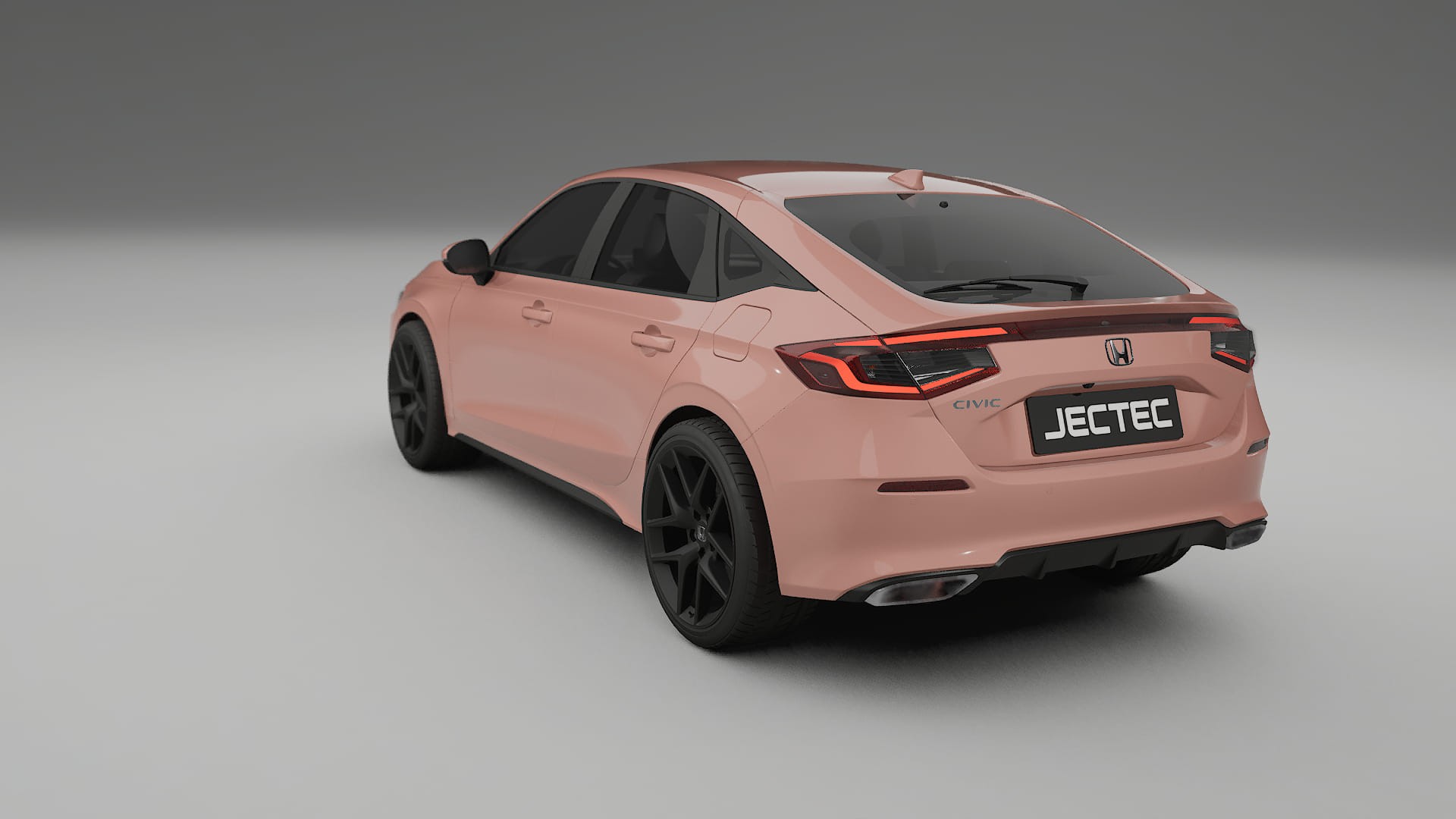 Honda Civic hatchback TPU Paint Protection Film | BLUSH Color Change PPF Full Pre-Cut Kit