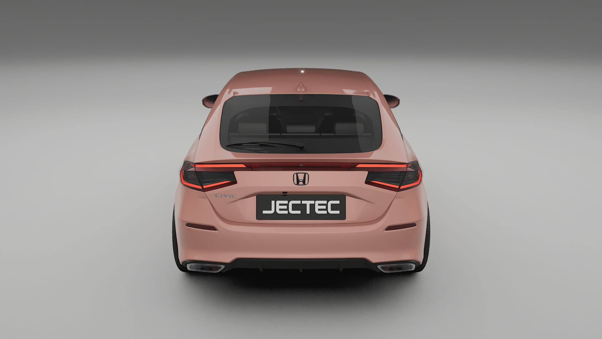 Honda Civic hatchback TPU Paint Protection Film | BLUSH Color Change PPF Full Pre-Cut Kit