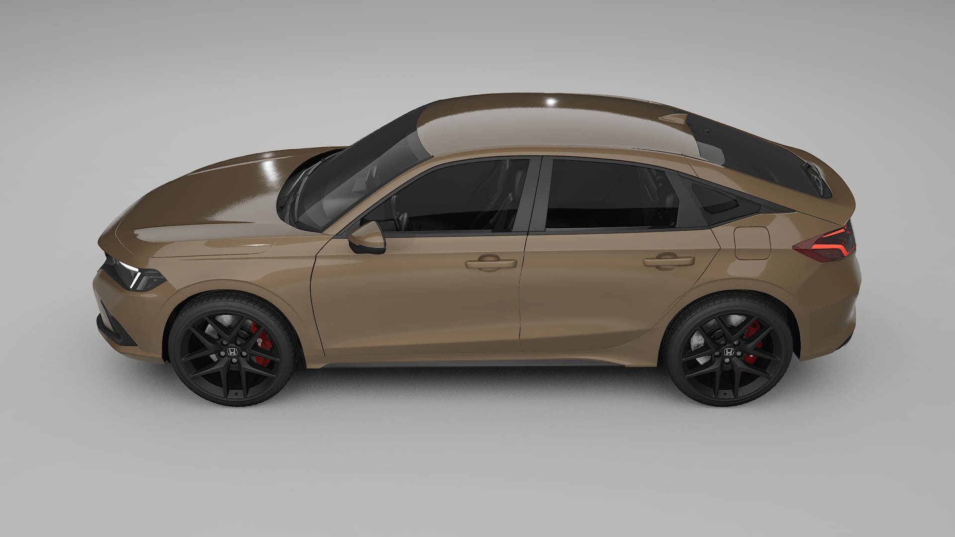 Honda Civic hatchback TPU Paint Protection Film | SAHARA Color Change PPF Full Pre-Cut Kit