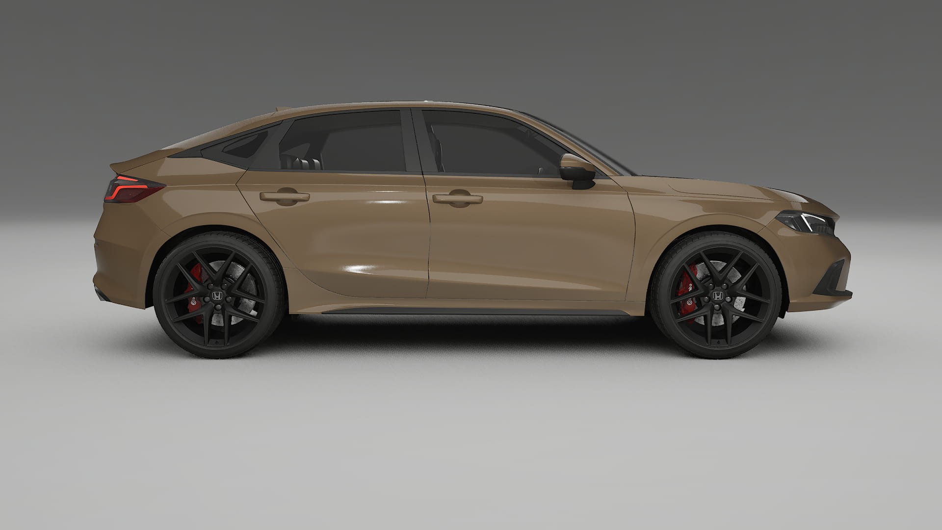 Honda Civic hatchback TPU Paint Protection Film | SAHARA Color Change PPF Full Pre-Cut Kit