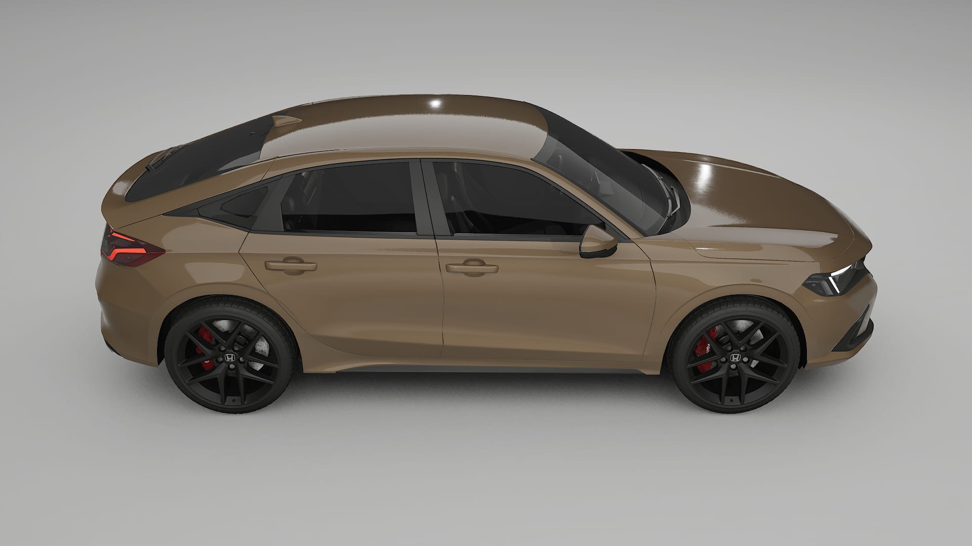 Honda Civic hatchback TPU Paint Protection Film | SAHARA Color Change PPF Full Pre-Cut Kit