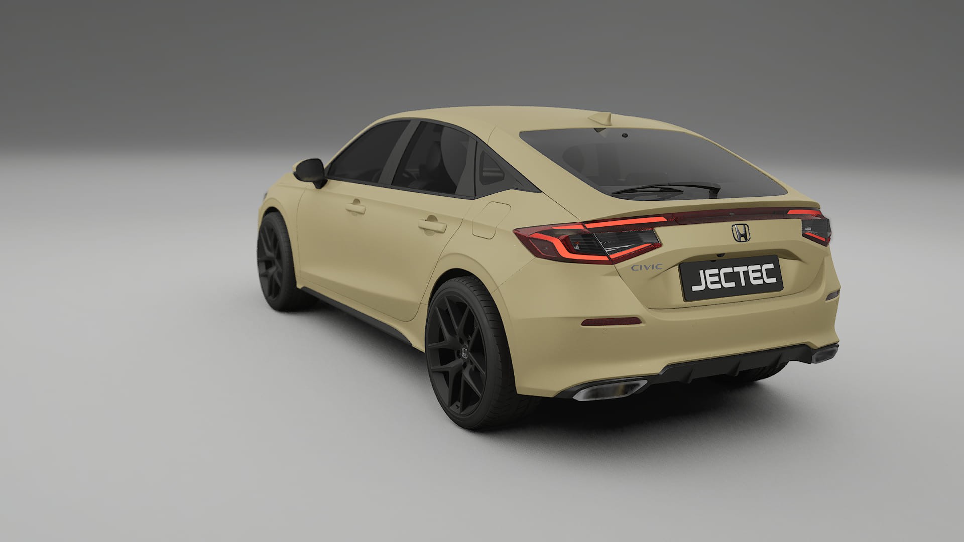 Honda Civic hatchback TPU Paint Protection Film | SAND Color Change PPF Full Pre-Cut Kit