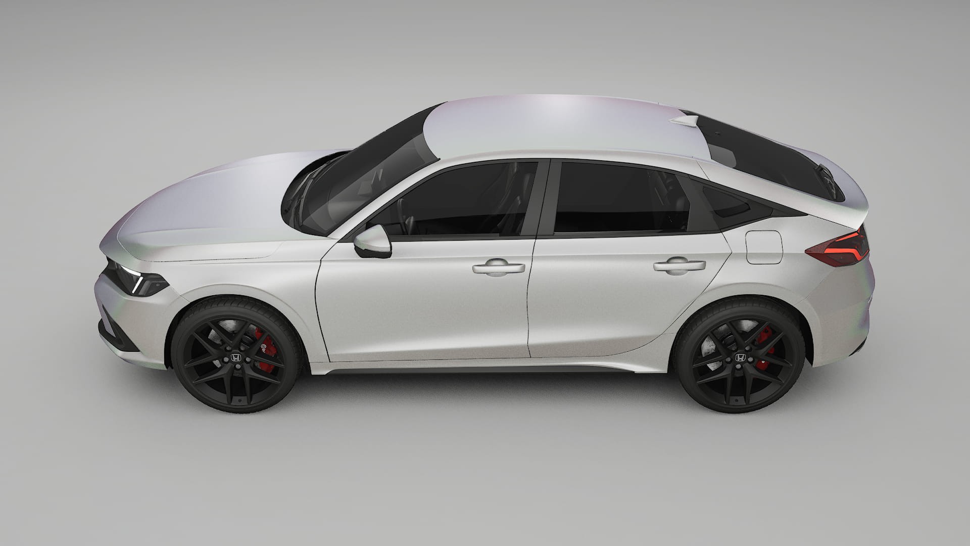 Honda Civic hatchback TPU Paint Protection Film | NEBULA Color Change PPF Full Pre-Cut Kit