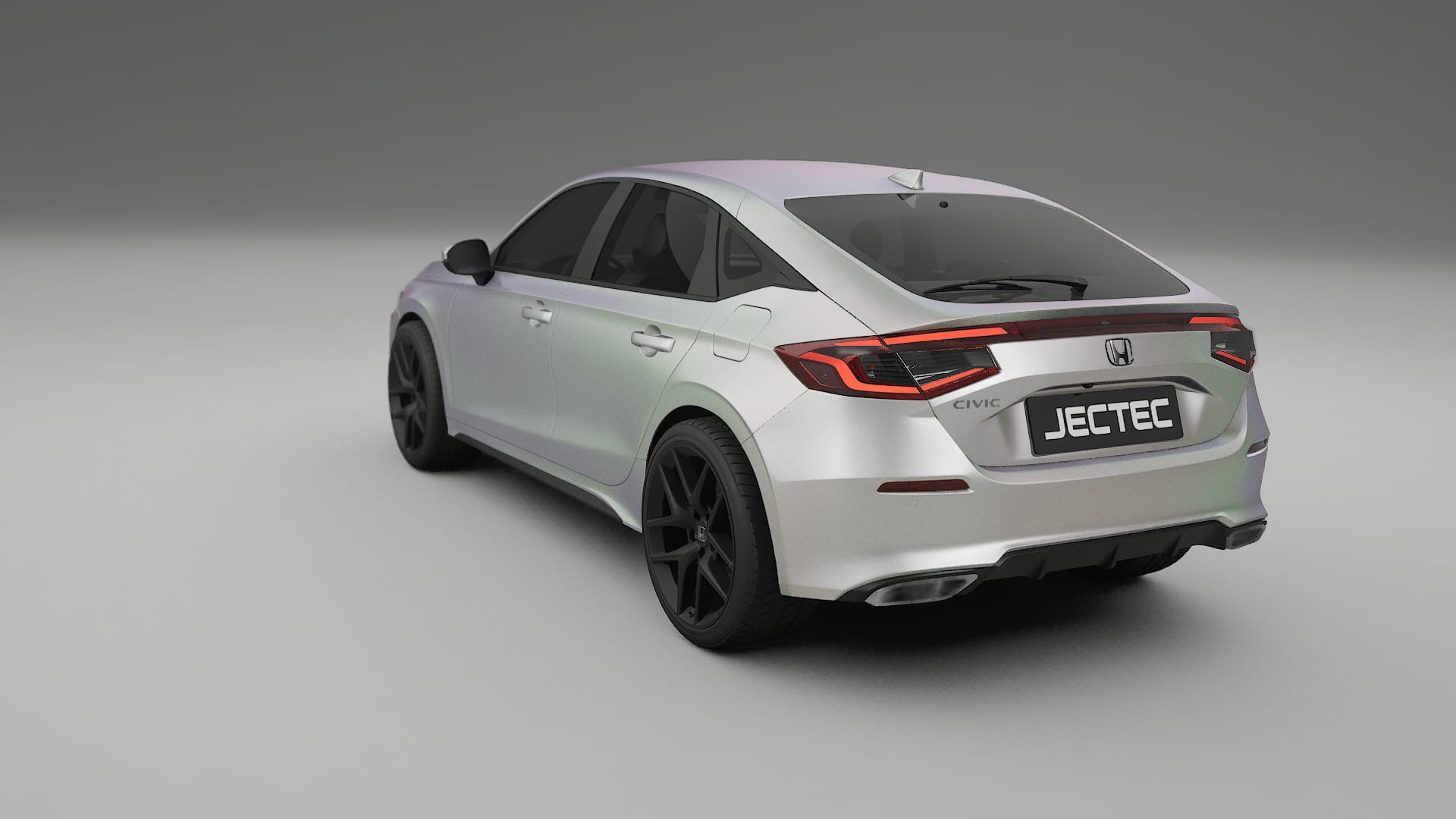 Honda Civic hatchback TPU Paint Protection Film | NEBULA Color Change PPF Full Pre-Cut Kit