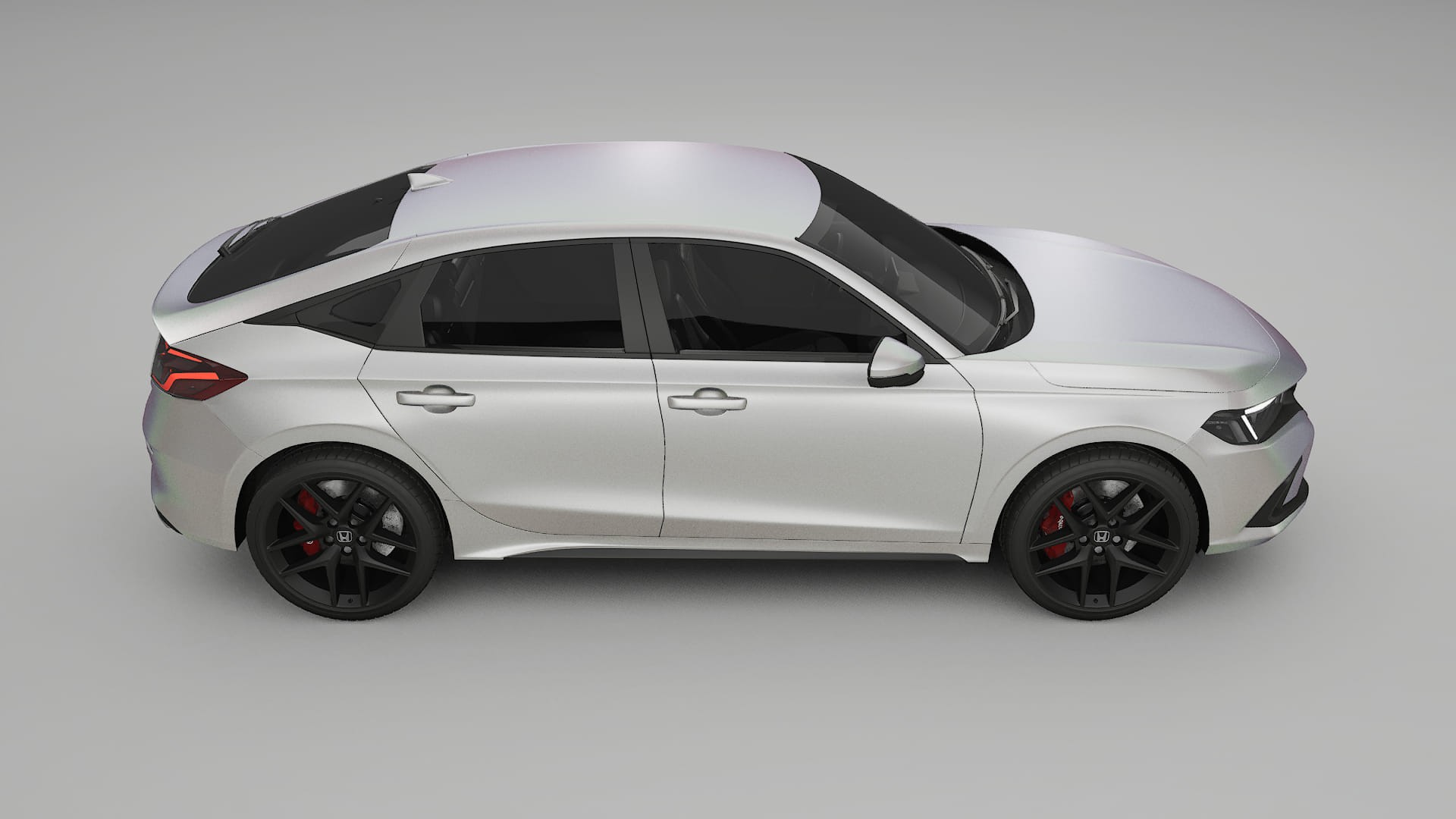 Honda Civic hatchback TPU Paint Protection Film | NEBULA Color Change PPF Full Pre-Cut Kit