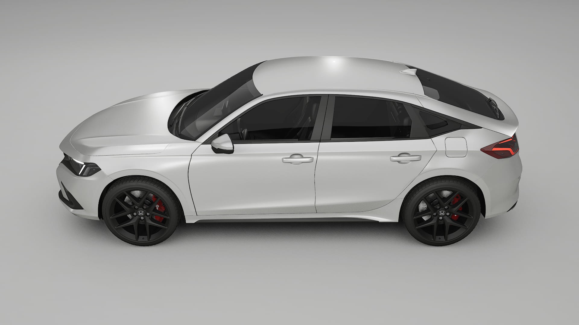 Honda Civic hatchback TPU Paint Protection Film | OPAL Color Change PPF Full Pre-Cut Kit