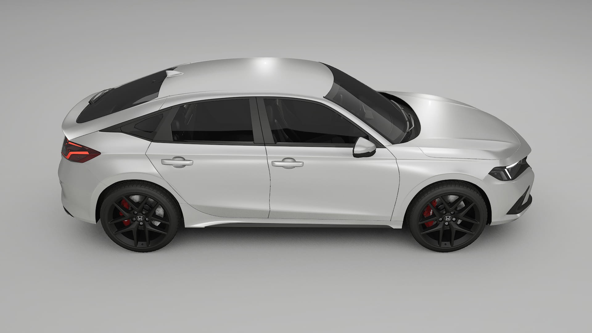 Honda Civic hatchback TPU Paint Protection Film | OPAL Color Change PPF Full Pre-Cut Kit