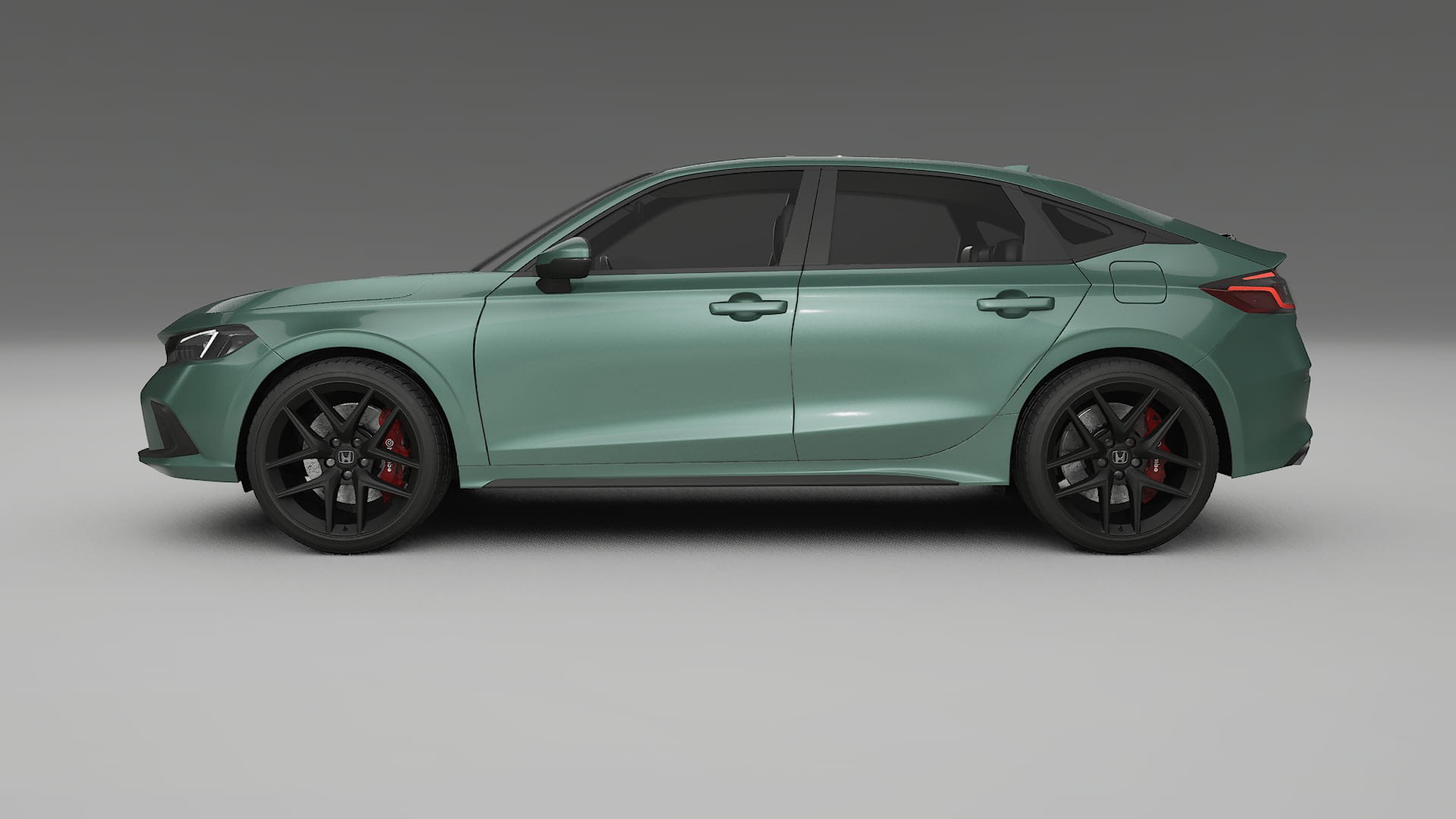 Honda Civic hatchback TPU Paint Protection Film | EVERGREEN Color Change PPF Full Pre-Cut Kit