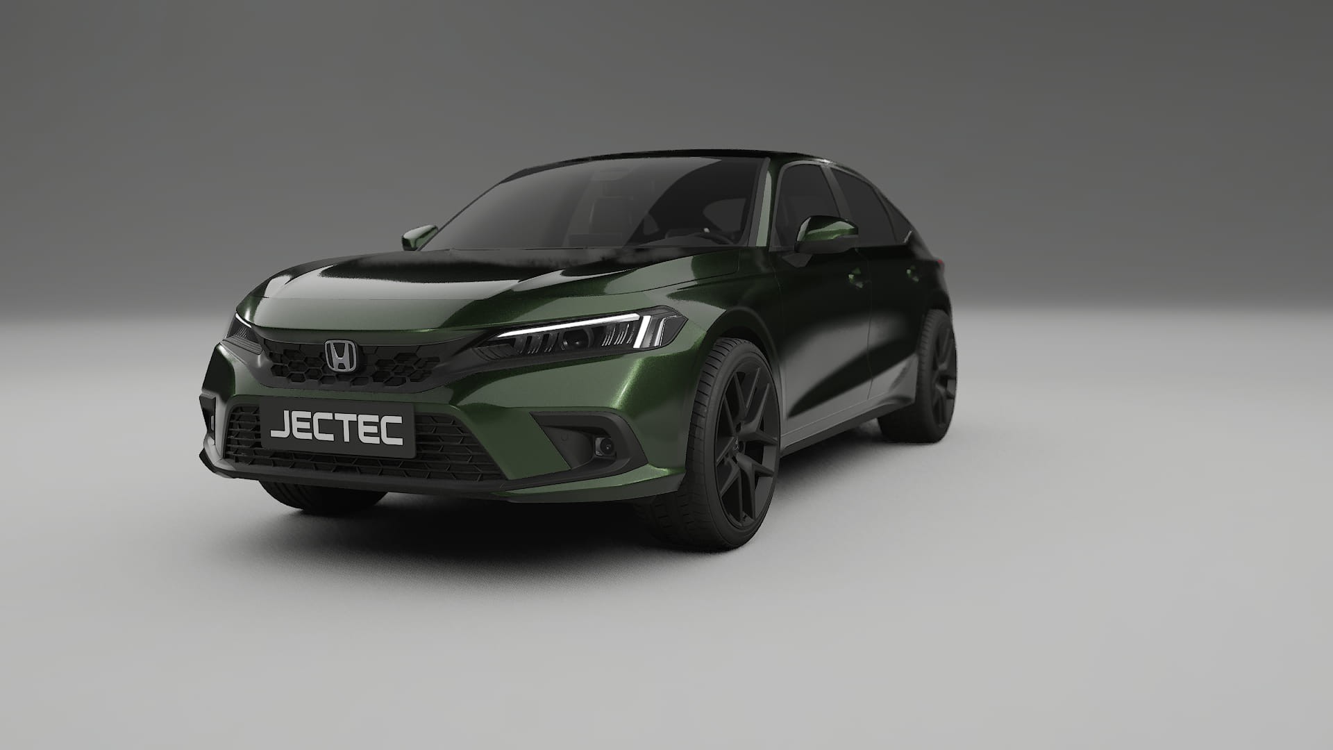 Honda Civic hatchback TPU Paint Protection Film | LAGOON Color Change PPF Full Pre-Cut Kit