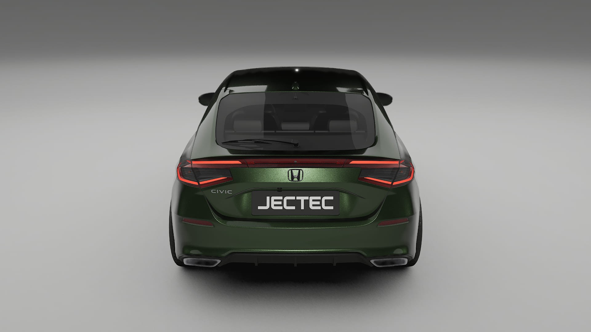 Honda Civic hatchback TPU Paint Protection Film | LAGOON Color Change PPF Full Pre-Cut Kit