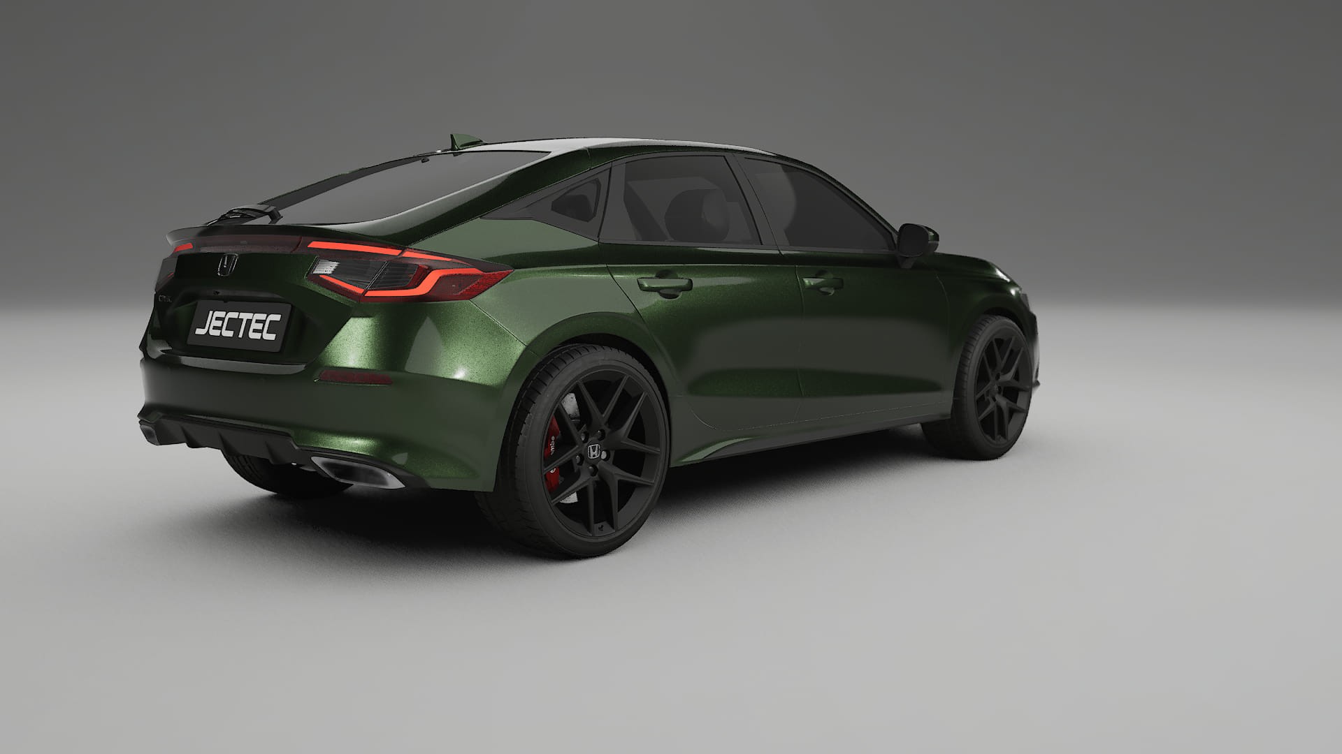 Honda Civic hatchback TPU Paint Protection Film | LAGOON Color Change PPF Full Pre-Cut Kit