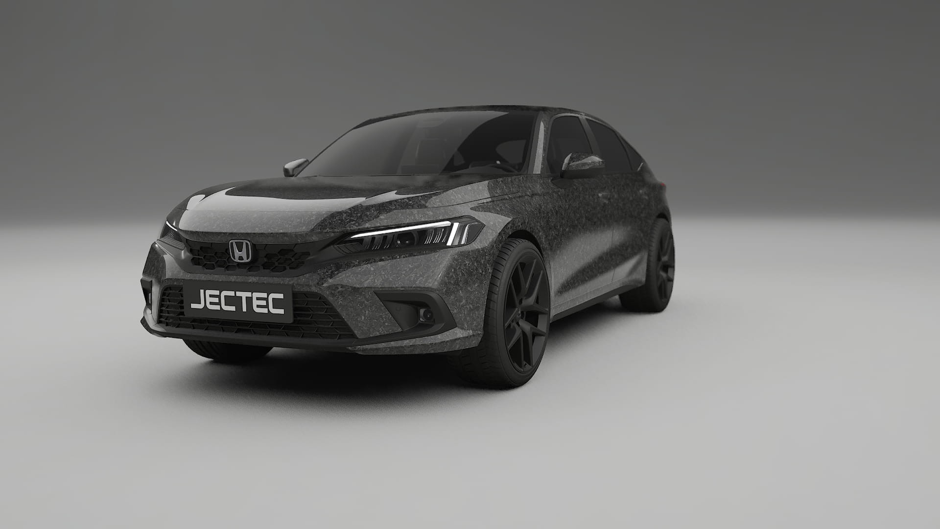 Honda Civic hatchback TPU Paint Protection Film | FORGED S Color Change PPF Full Pre-Cut Kit