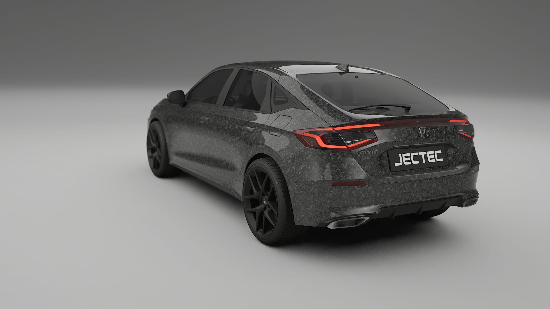 Honda Civic hatchback TPU Paint Protection Film | FORGED S Color Change PPF Full Pre-Cut Kit