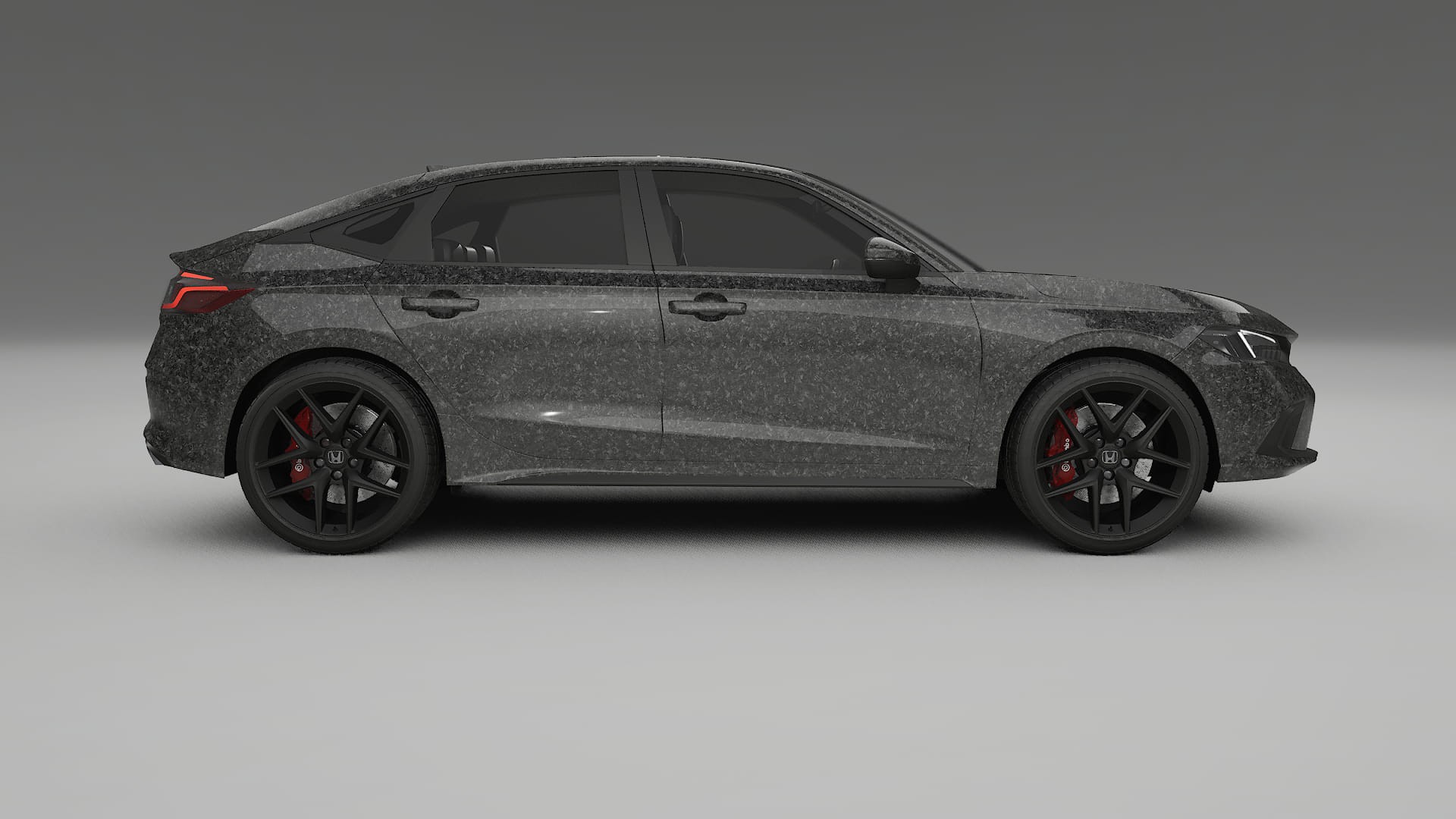 Honda Civic hatchback TPU Paint Protection Film | FORGED S Color Change PPF Full Pre-Cut Kit