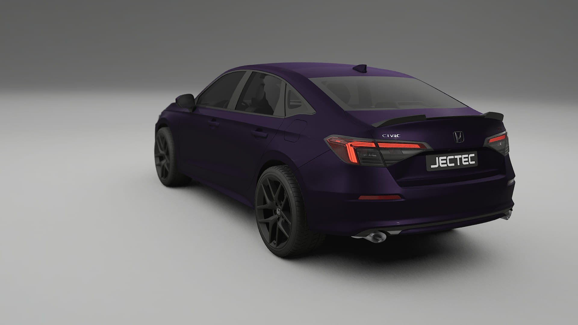 Honda Civic Si TPU Paint Protection Film | VIOLET Color Change PPF Full Pre-Cut Kit