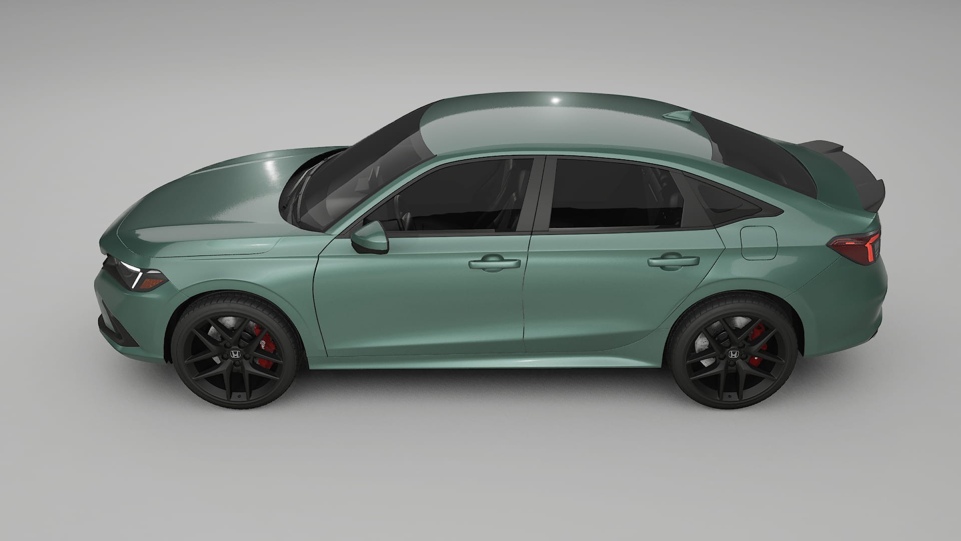 Honda Civic Si TPU Paint Protection Film | EVERGREEN Color Change PPF Full Pre-Cut Kit