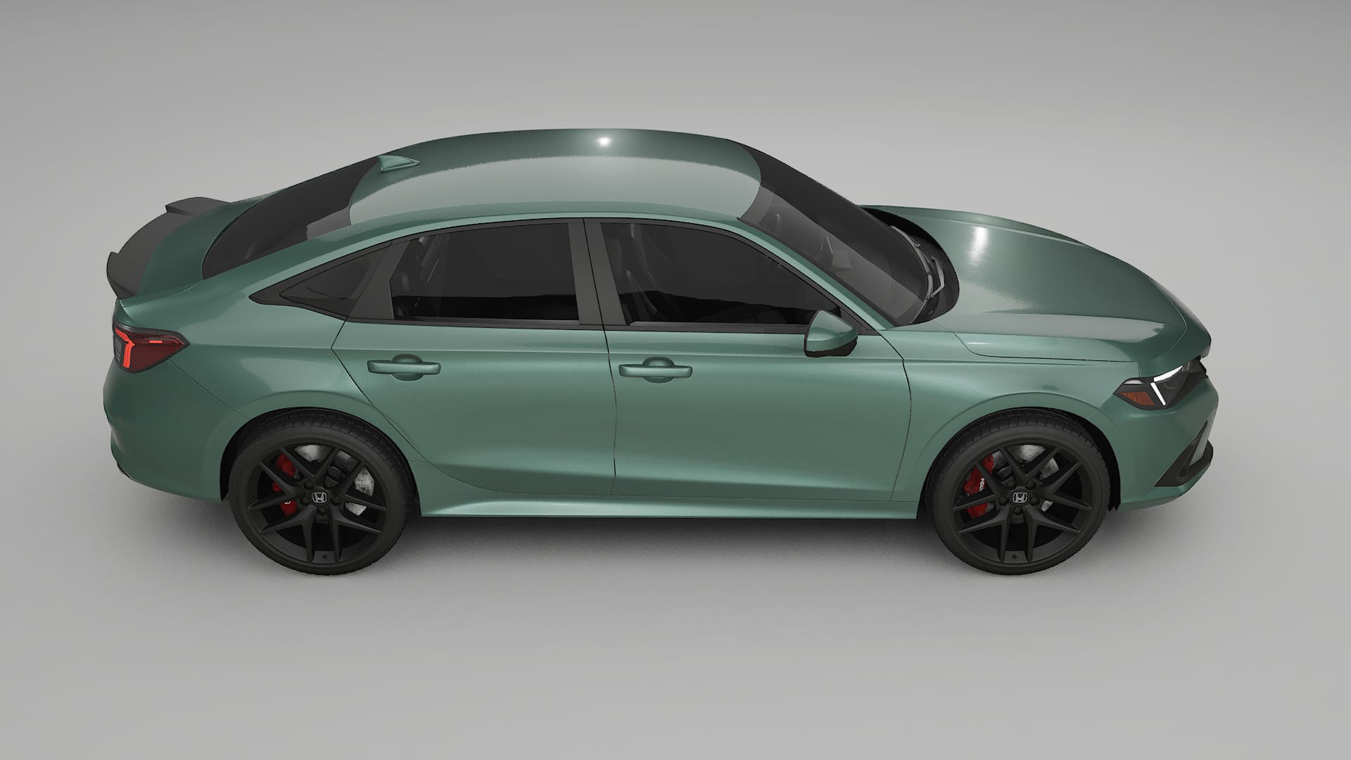 Honda Civic Si TPU Paint Protection Film | EVERGREEN Color Change PPF Full Pre-Cut Kit