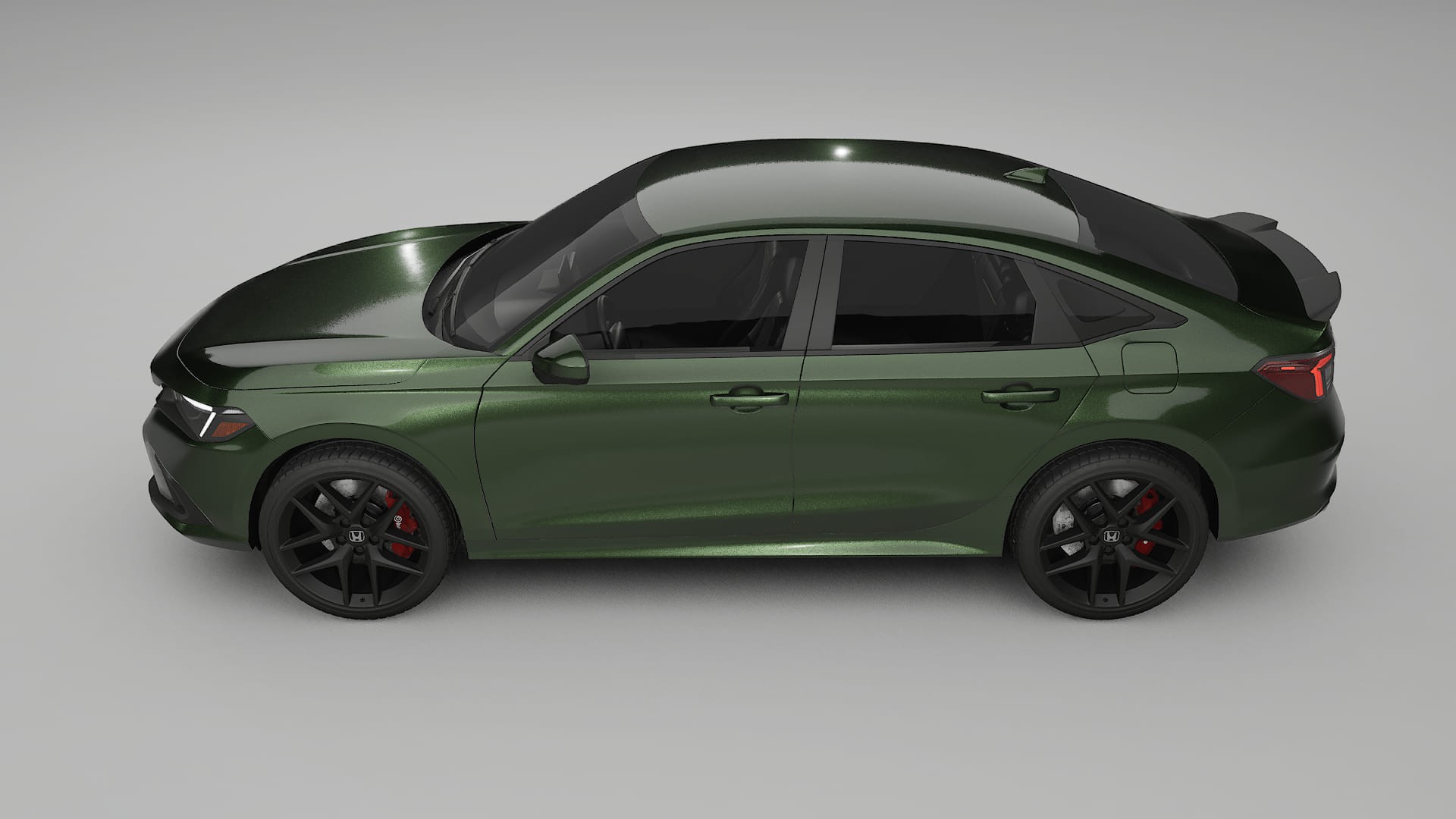 Honda Civic Si TPU Lackschutzfolie | LAGOON Farbwechsel PPF – Komplett-Vorgeschnittener Kit