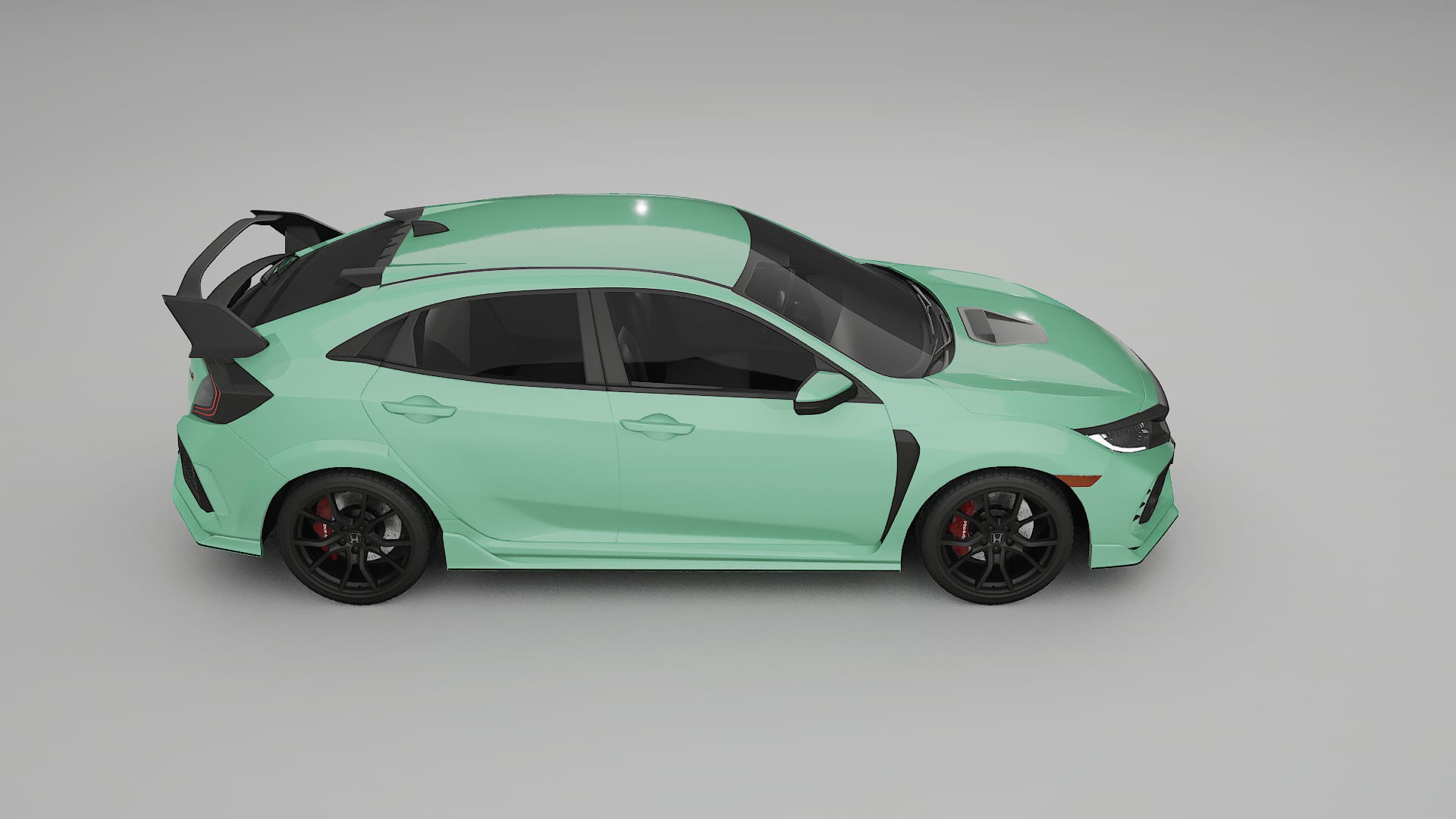 Honda Civic Type R TPU Lackschutzfolie | DUSTY Farbwechsel PPF – Komplett-Vorgeschnittener Kit