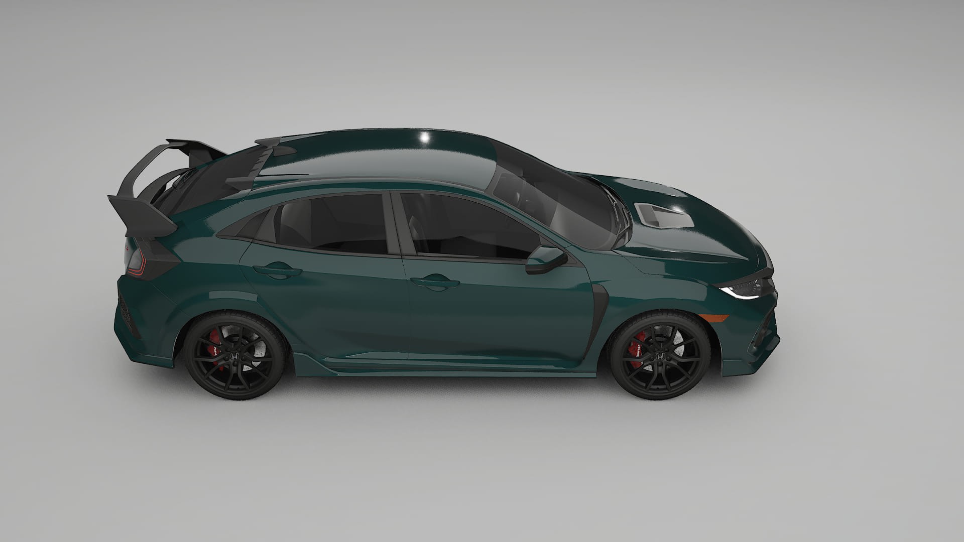 Honda Civic Type R TPU Lackschutzfolie | INFERNO Farbwechsel PPF – Komplett-Vorgeschnittener Kit