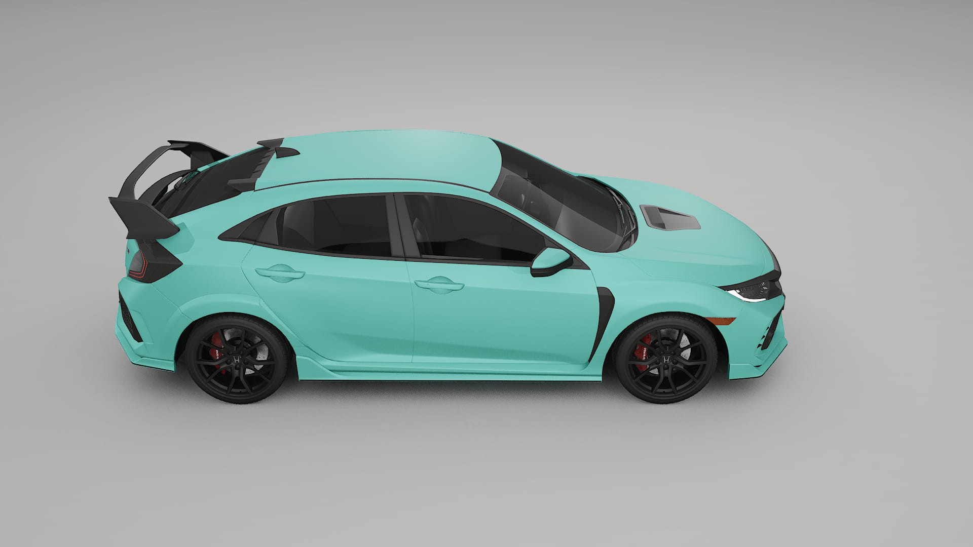 Honda Civic Type R TPU Lackschutzfolie | FROST Farbwechsel PPF – Komplett-Vorgeschnittener Kit