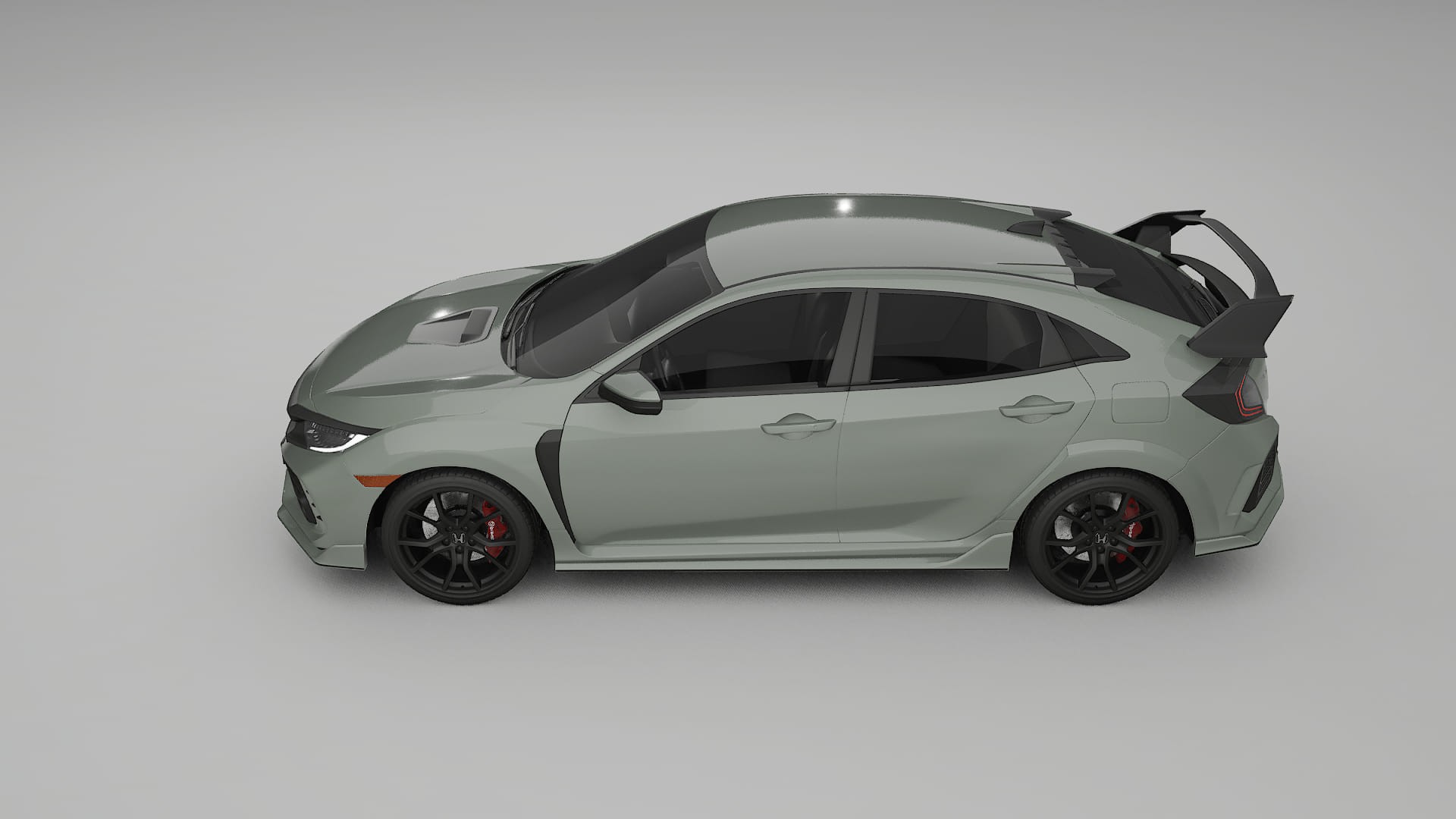 Honda Civic Type R TPU Lackschutzfolie | SLATE Farbwechsel PPF – Komplett-Vorgeschnittener Kit
