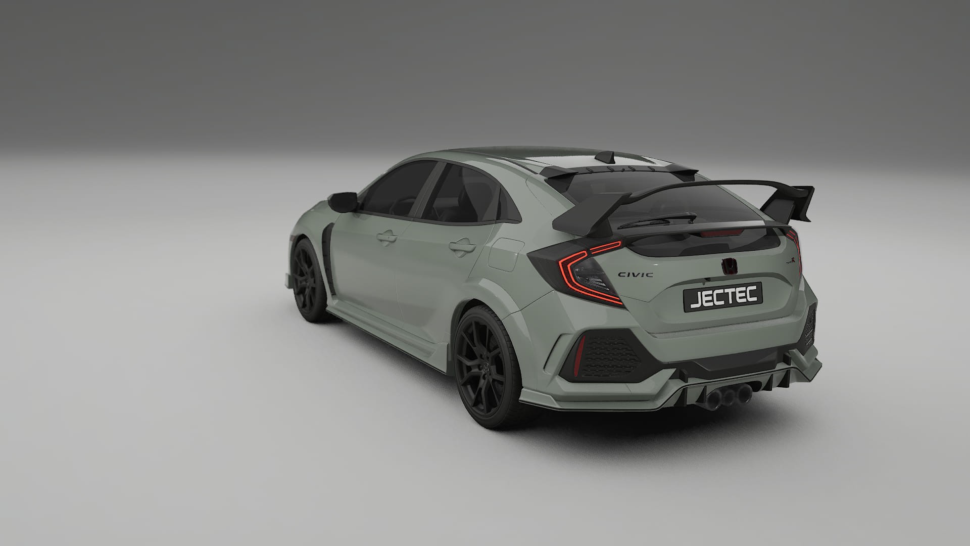 Honda Civic Type R TPU Lackschutzfolie | SLATE Farbwechsel PPF – Komplett-Vorgeschnittener Kit