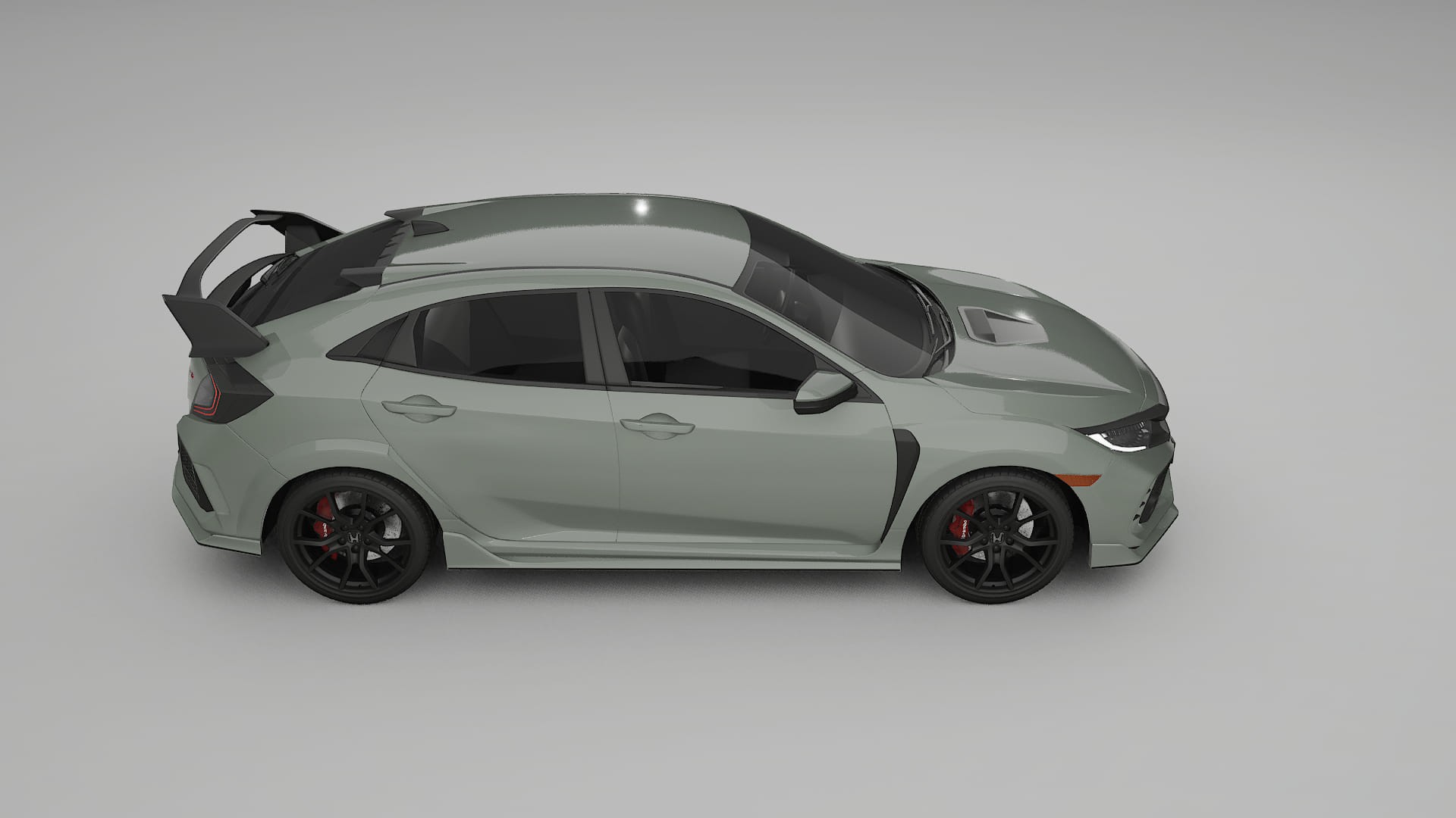 Honda Civic Type R TPU Lackschutzfolie | SLATE Farbwechsel PPF – Komplett-Vorgeschnittener Kit